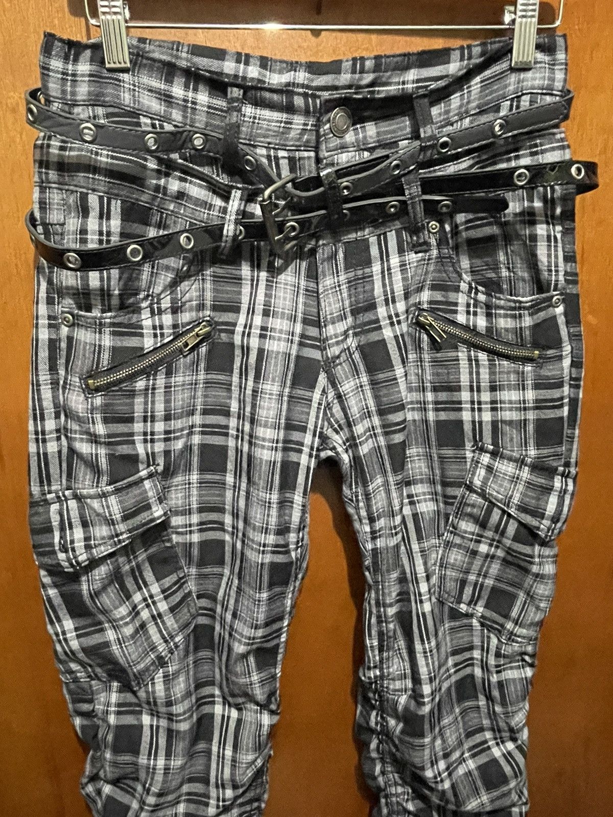 Japanese Brand Rare Bondage Double Waist Japanese Pants Size US 30 / EU 46 - 5 Thumbnail