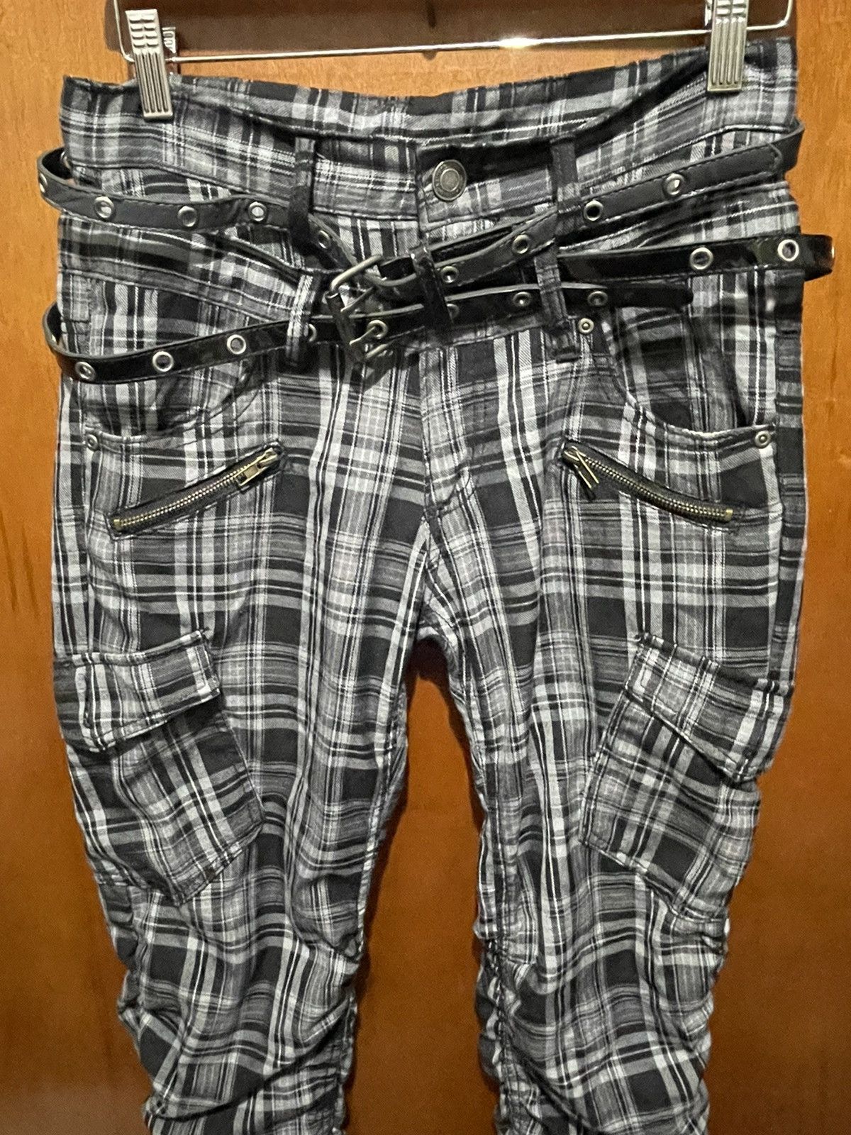 Japanese Brand Rare Bondage Double Waist Japanese Pants Size US 30 / EU 46 - 6 Thumbnail