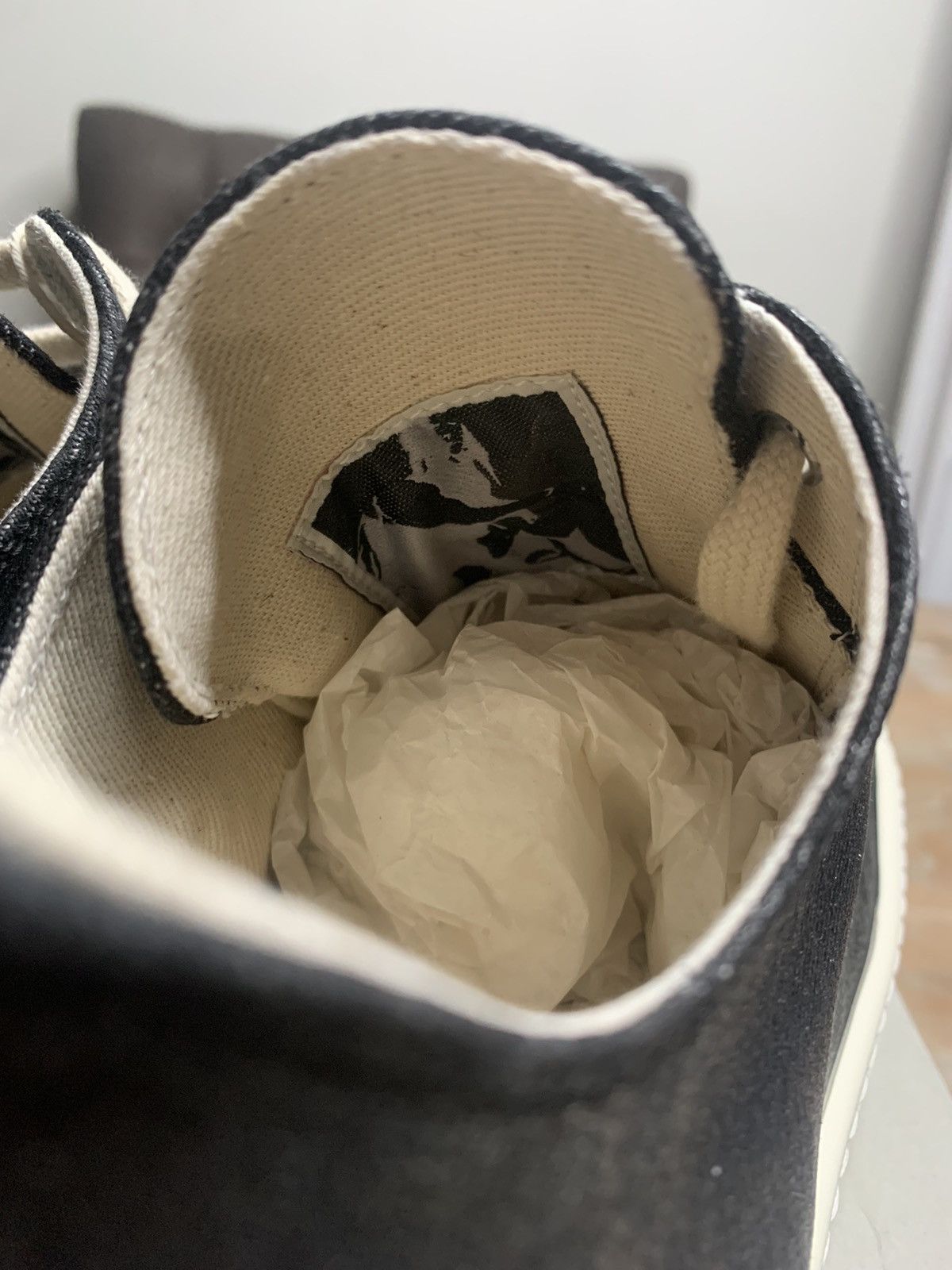 Rick Owens Drkshdw 1-1 super rare Ramones low top EU41 Size US 8 / EU 41 - 6 Thumbnail