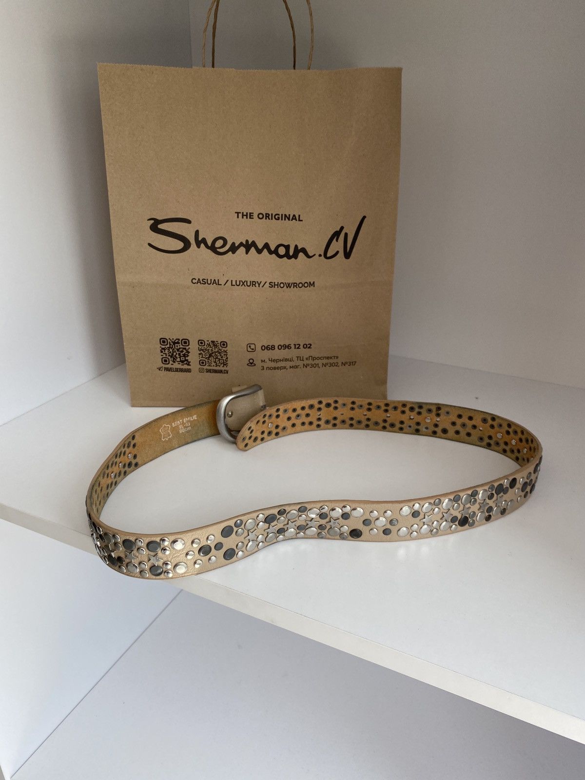Designer × Vintage Star vintage belt y2k style Size ONE SIZE - 5 Thumbnail