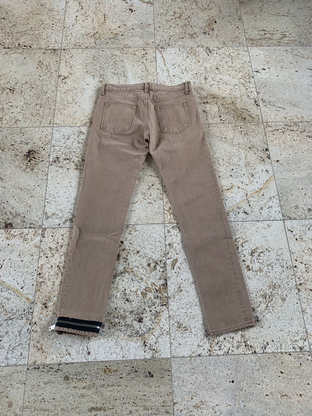 424 Single Zip Hem Denim in Camel Size US 31 - 12 Thumbnail