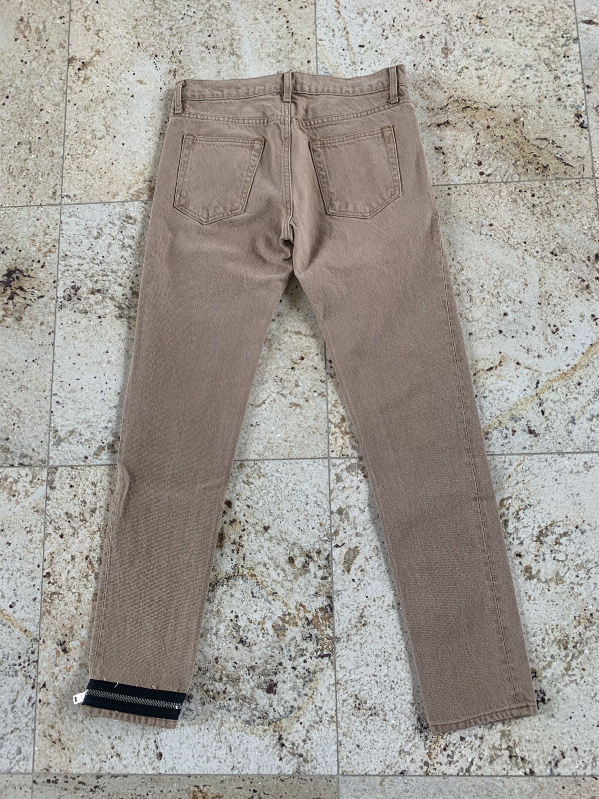 424 Single Zip Hem Denim in Camel Size US 31 - 15 Thumbnail
