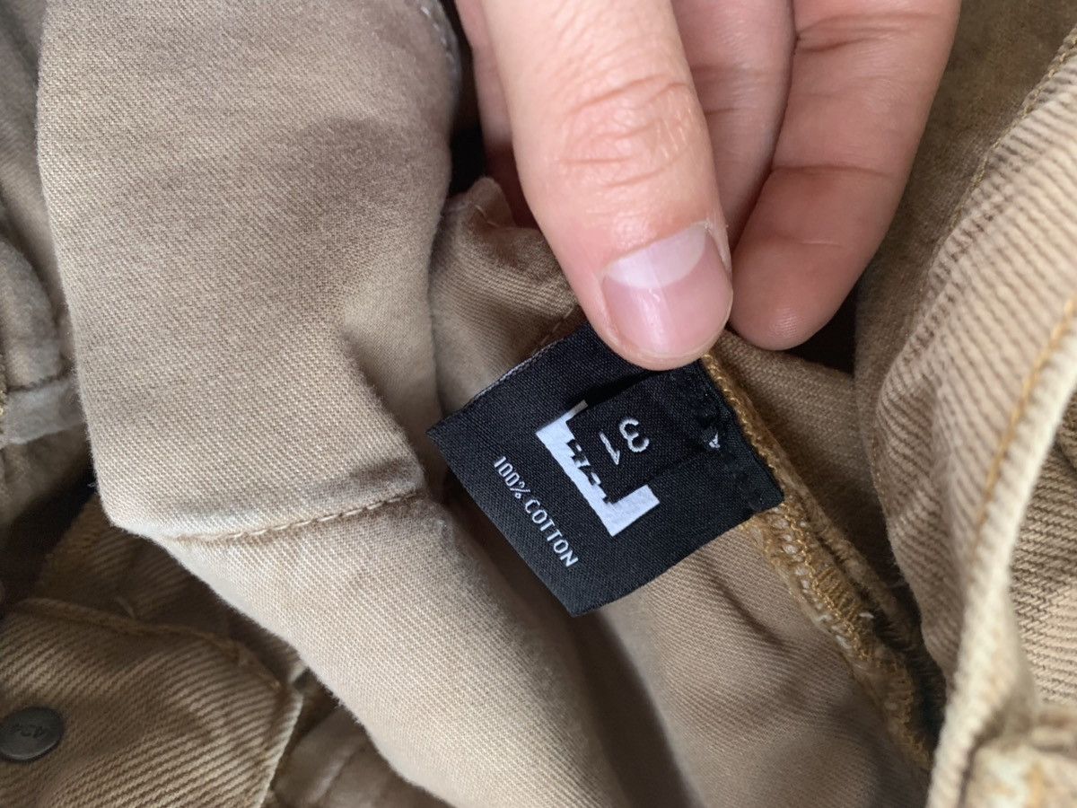 424 Single Zip Hem Denim in Camel Size US 31 - 14 Thumbnail