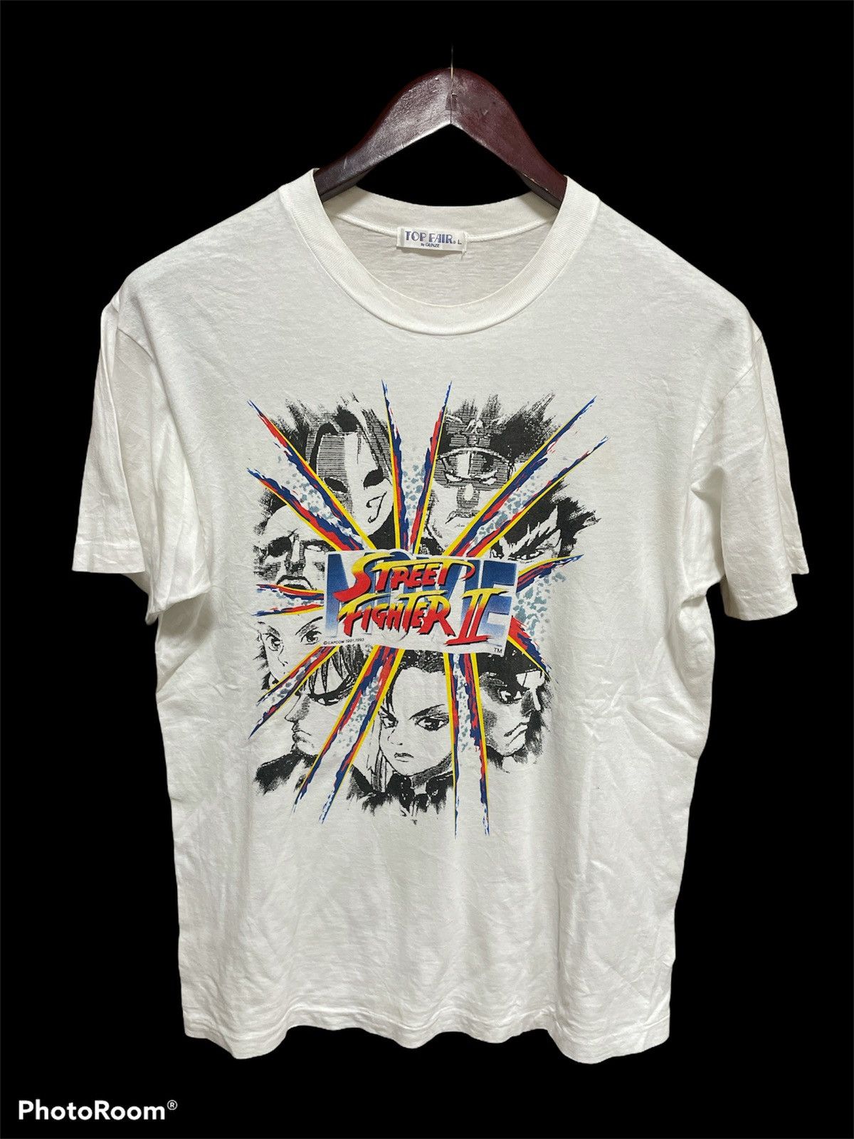 Japanese Brand × Movie × Vintage Rare vintage Streetfighter 2 By Capcom ...