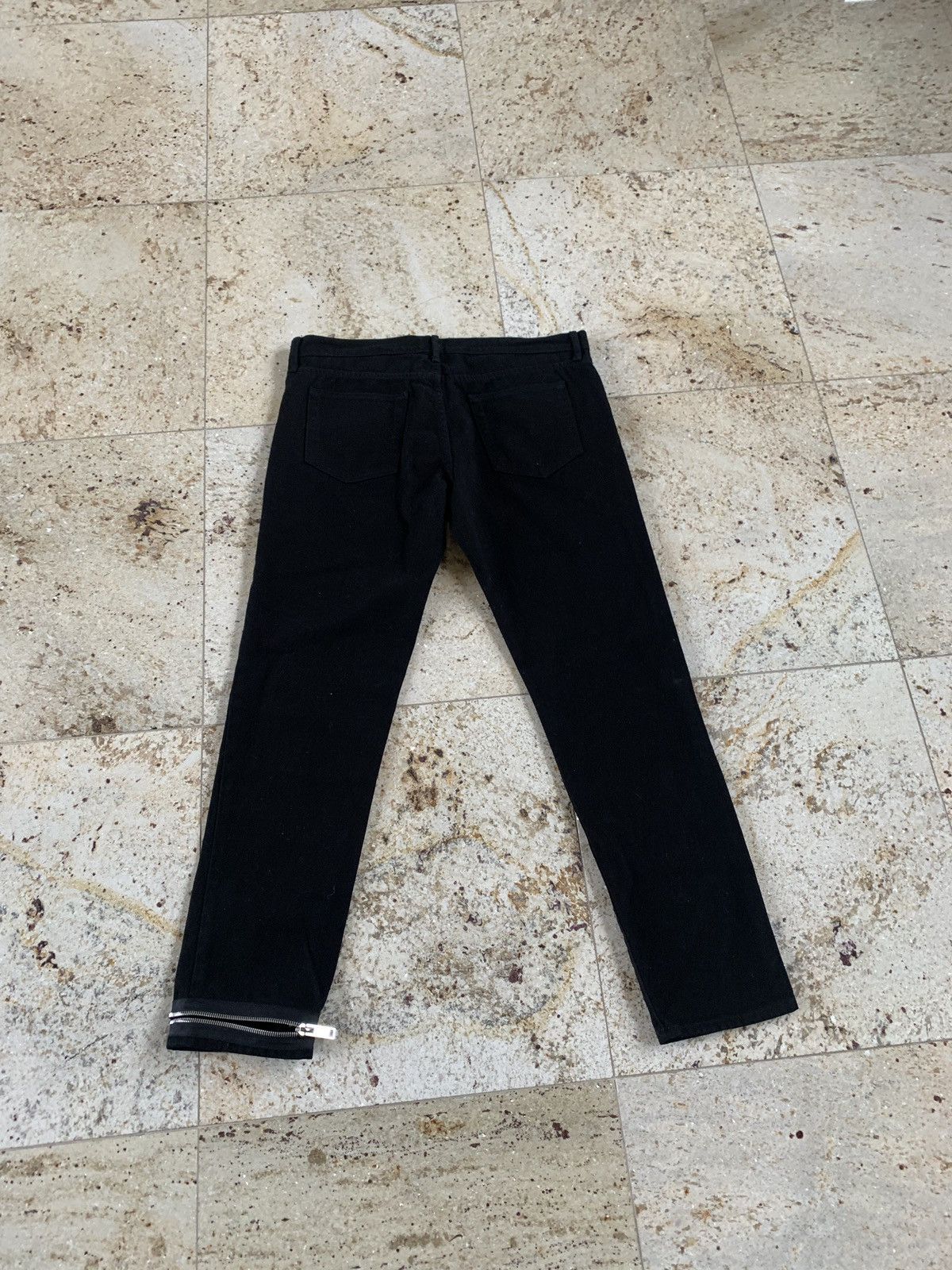 424 Single Zip Hem Denim in Black Size US 33 - 12 Thumbnail