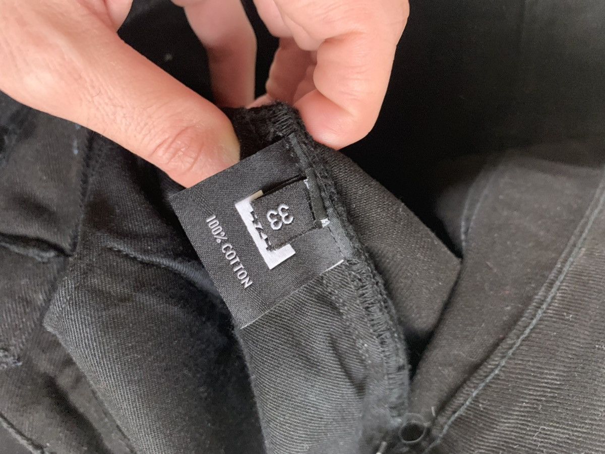 424 Single Zip Hem Denim in Black Size US 33 - 9 Thumbnail