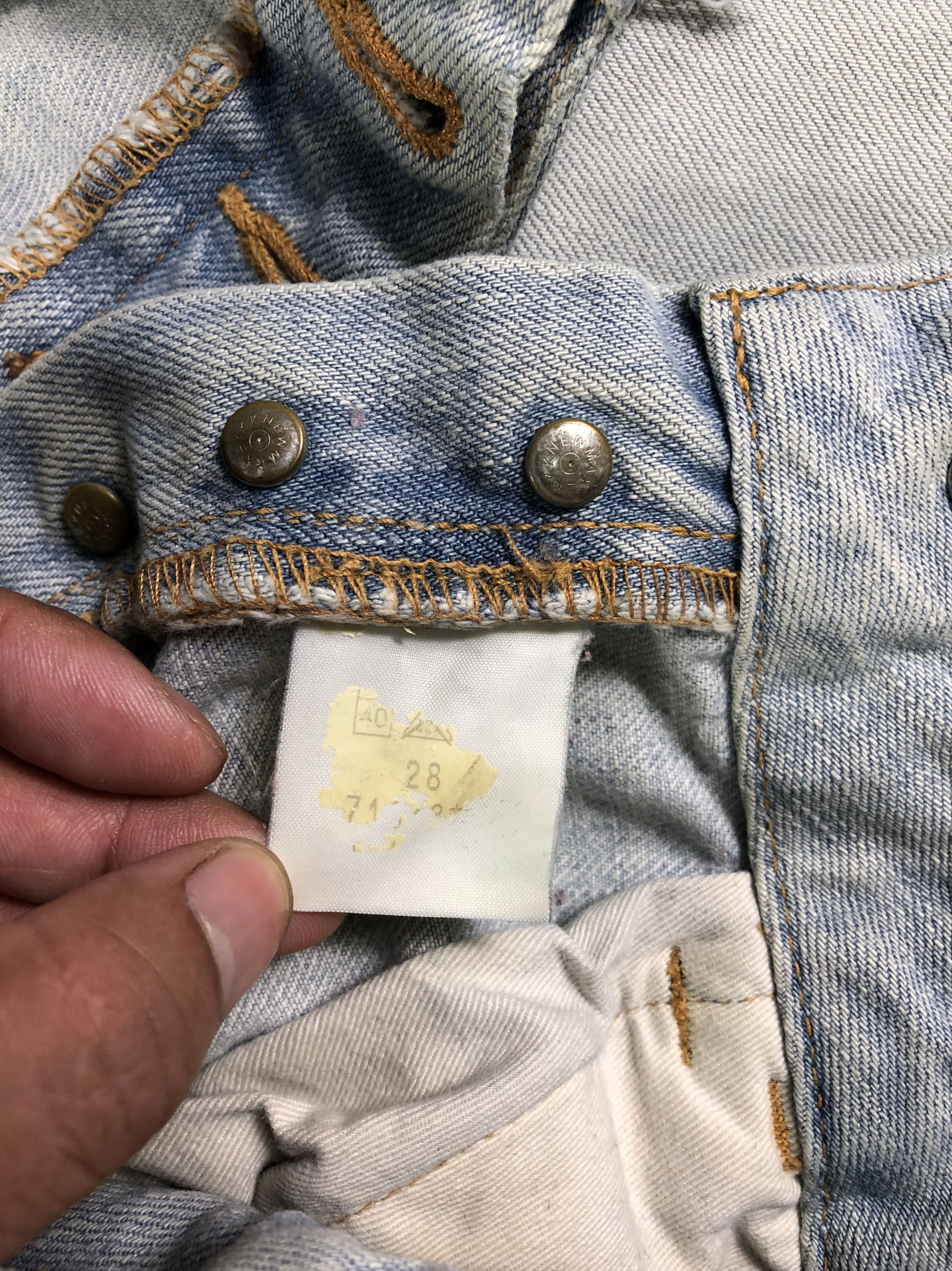 Johnbull Light Wash Blue John Bull Jeans 28x33 Size US 28 / EU 44 - 5 Thumbnail