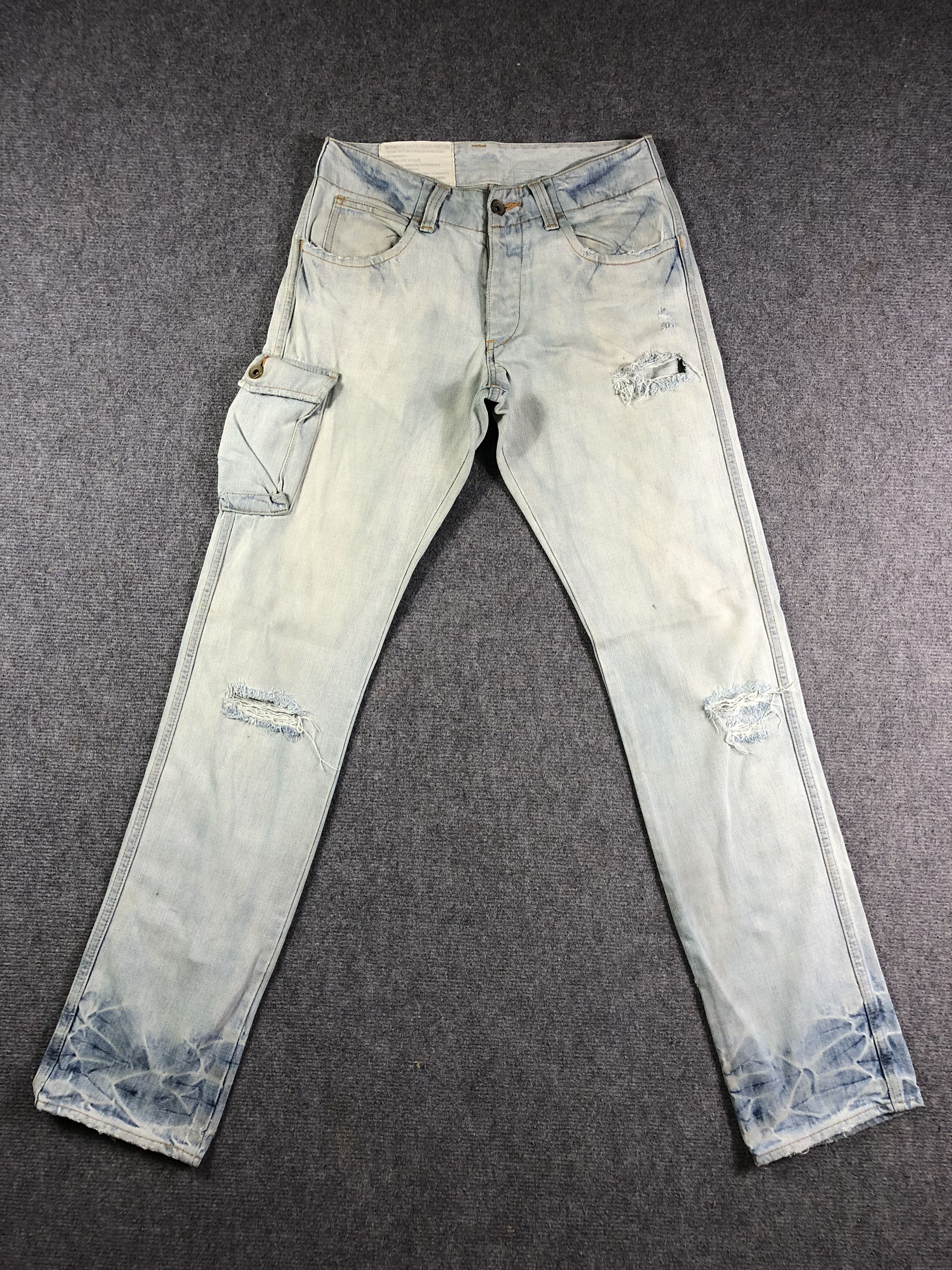 Johnbull Light Wash Blue John Bull Jeans 28x33 Size US 28 / EU 44 - 1 Thumbnail