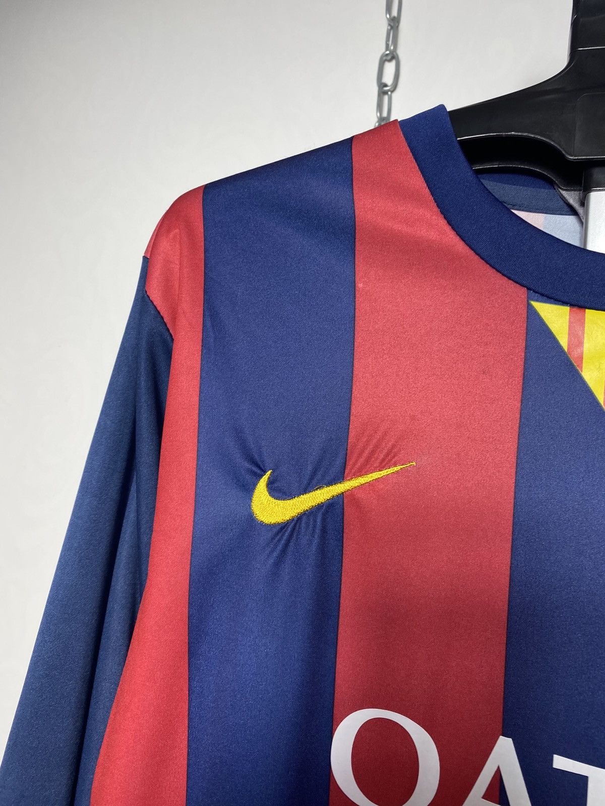 Vintage Vintage Barcelona Messi #10 long sleeve jersey size S Size US S / EU 44-46 / 1 - 4 Thumbnail