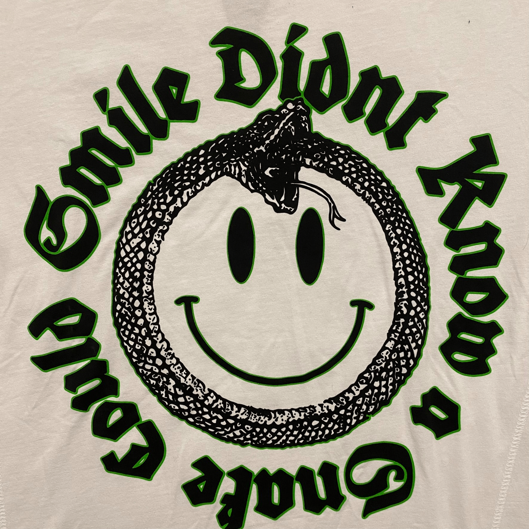 Vlone Vlone Didn't Know A Snake Could Smile T-Shirt Size US S / EU 44-46 / 1 - 3 Thumbnail