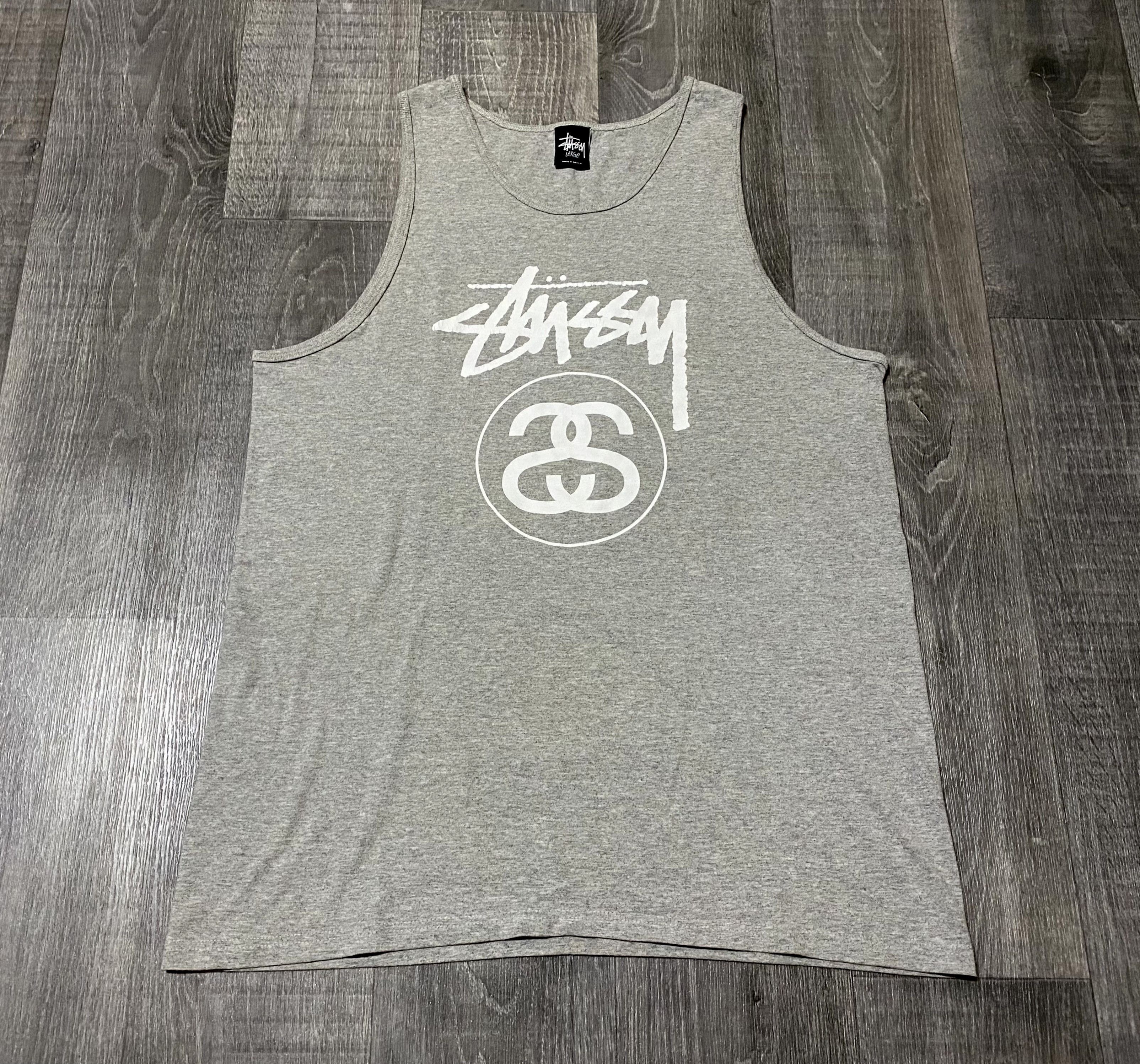 Large Stussy Logo Tank Top Great store Condition