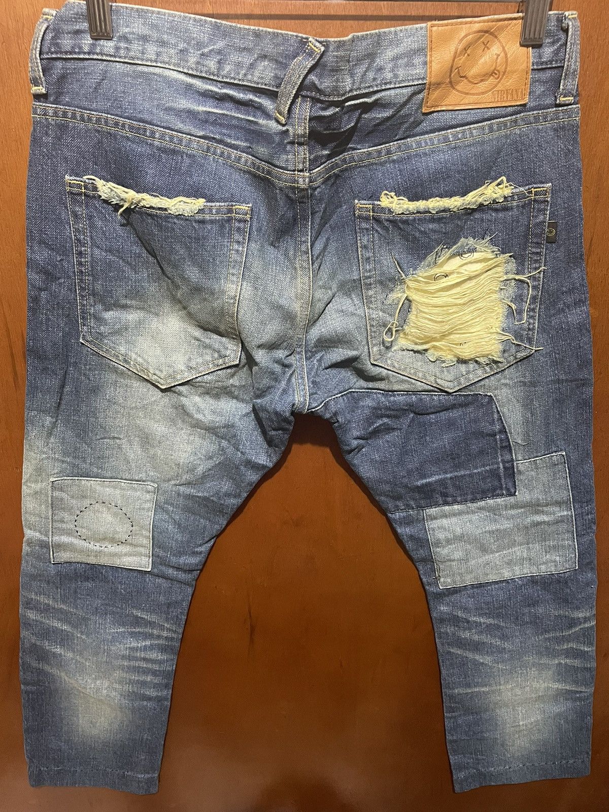 Japanese Brand Distressed Nirvana Designed Jeans Size US 32 / EU 48 - 6 Thumbnail