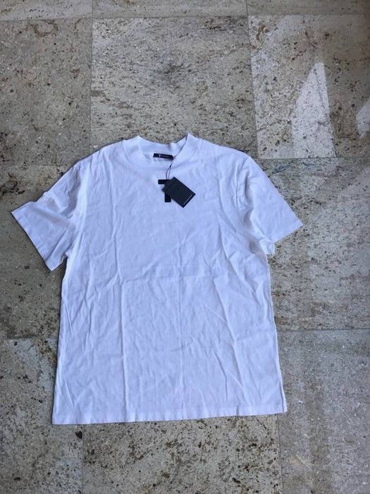 T by Alexander Wang Mock Neck SS Tee in White Size US XS / EU 42 / 0 - 5 Thumbnail