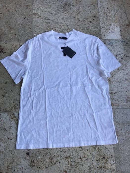 T by Alexander Wang Mock Neck SS Tee in White Size US XS / EU 42 / 0 - 1 Thumbnail