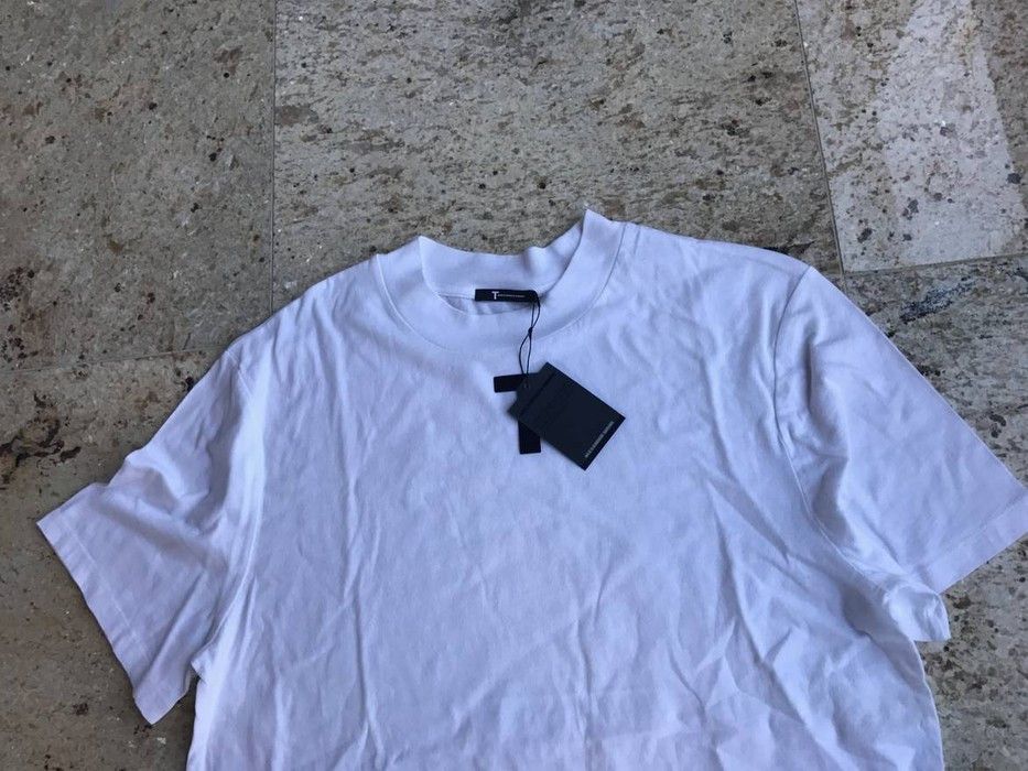 T by Alexander Wang Mock Neck SS Tee in White Size US XS / EU 42 / 0 - 6 Thumbnail