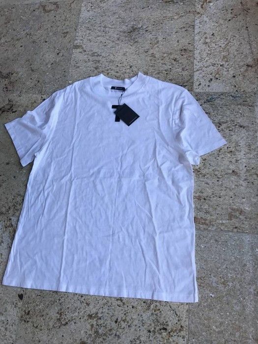 T by Alexander Wang Mock Neck SS Tee in White Size US XS / EU 42 / 0 - 4 Thumbnail