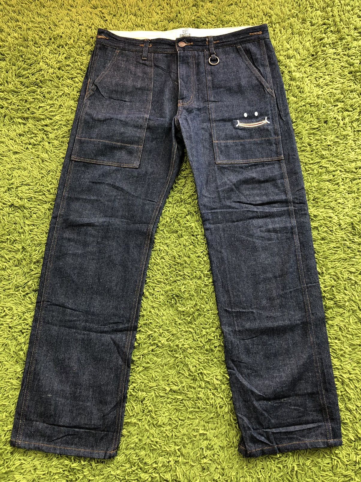 Japanese Brand Up Smile Inspired Kapital Design Denim Jeans Size US 36 / EU 52 - 2 Thumbnail