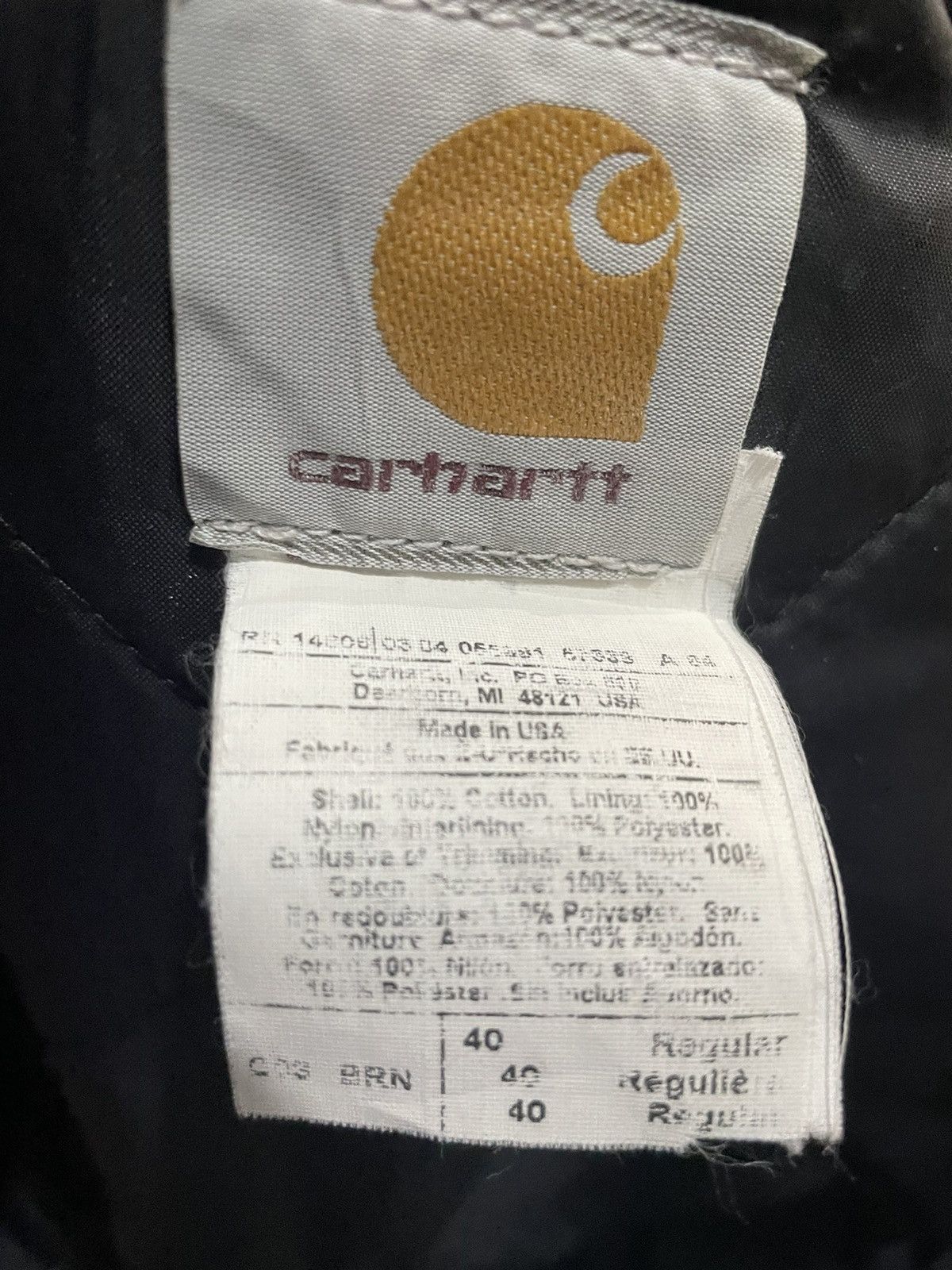 Carhartt Vintage Carhatt Detroit Jackets With Hoodie Size US M / EU 48-50 / 2 - 8 Thumbnail