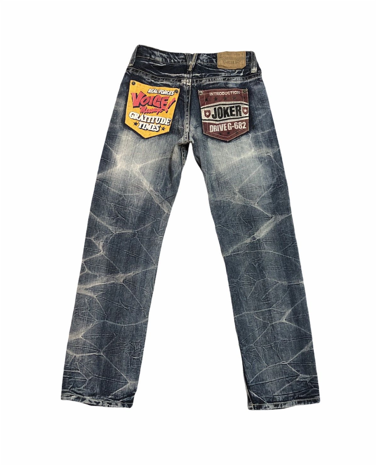 Hysteric Glamour Original Jeans Patch Work Distressed Denim Pants Size US 30 / EU 46 - 4 Thumbnail