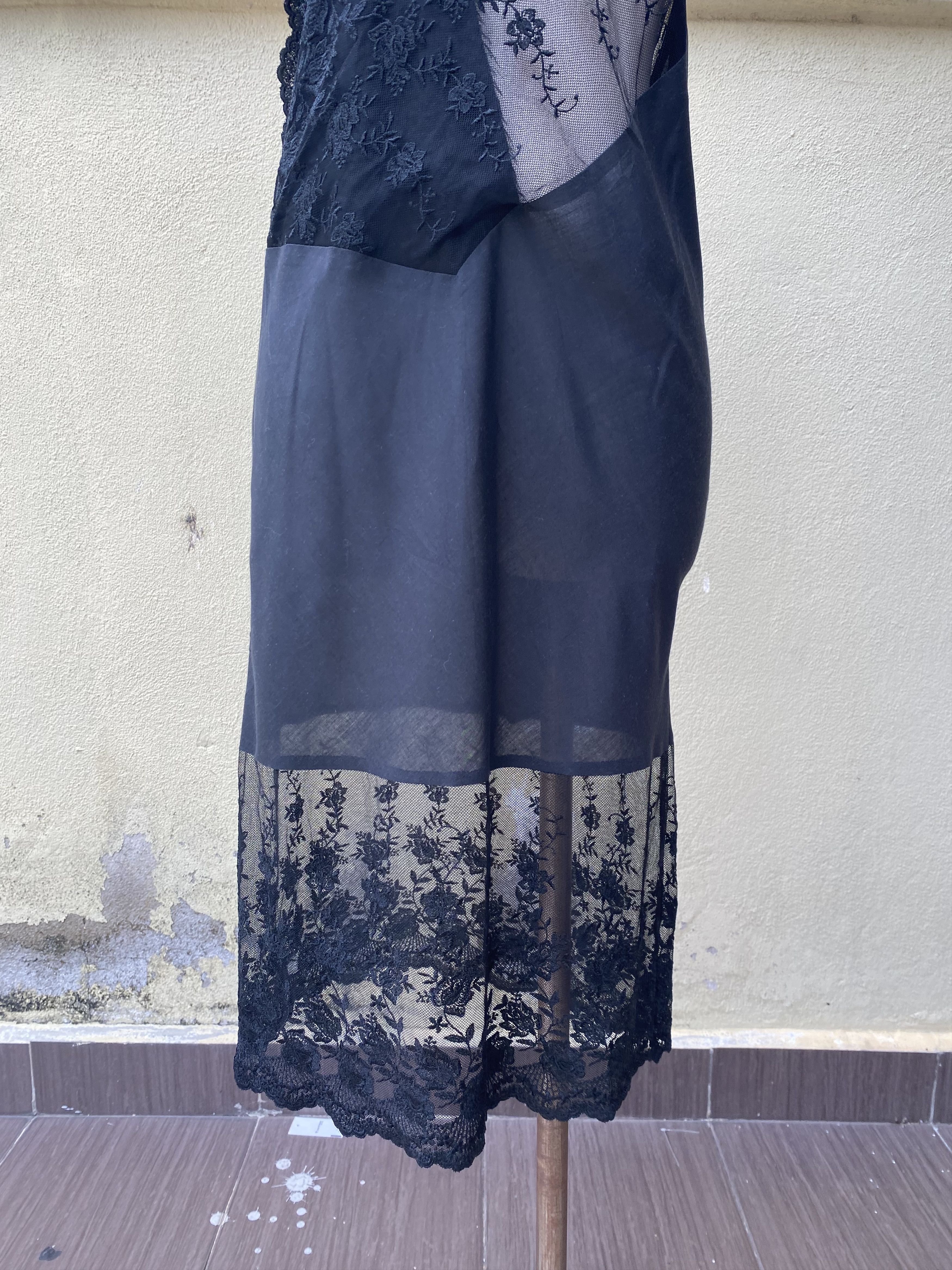 Lad Musician black maxi lace dress Size S / US 4 / IT 40 - 3 Thumbnail
