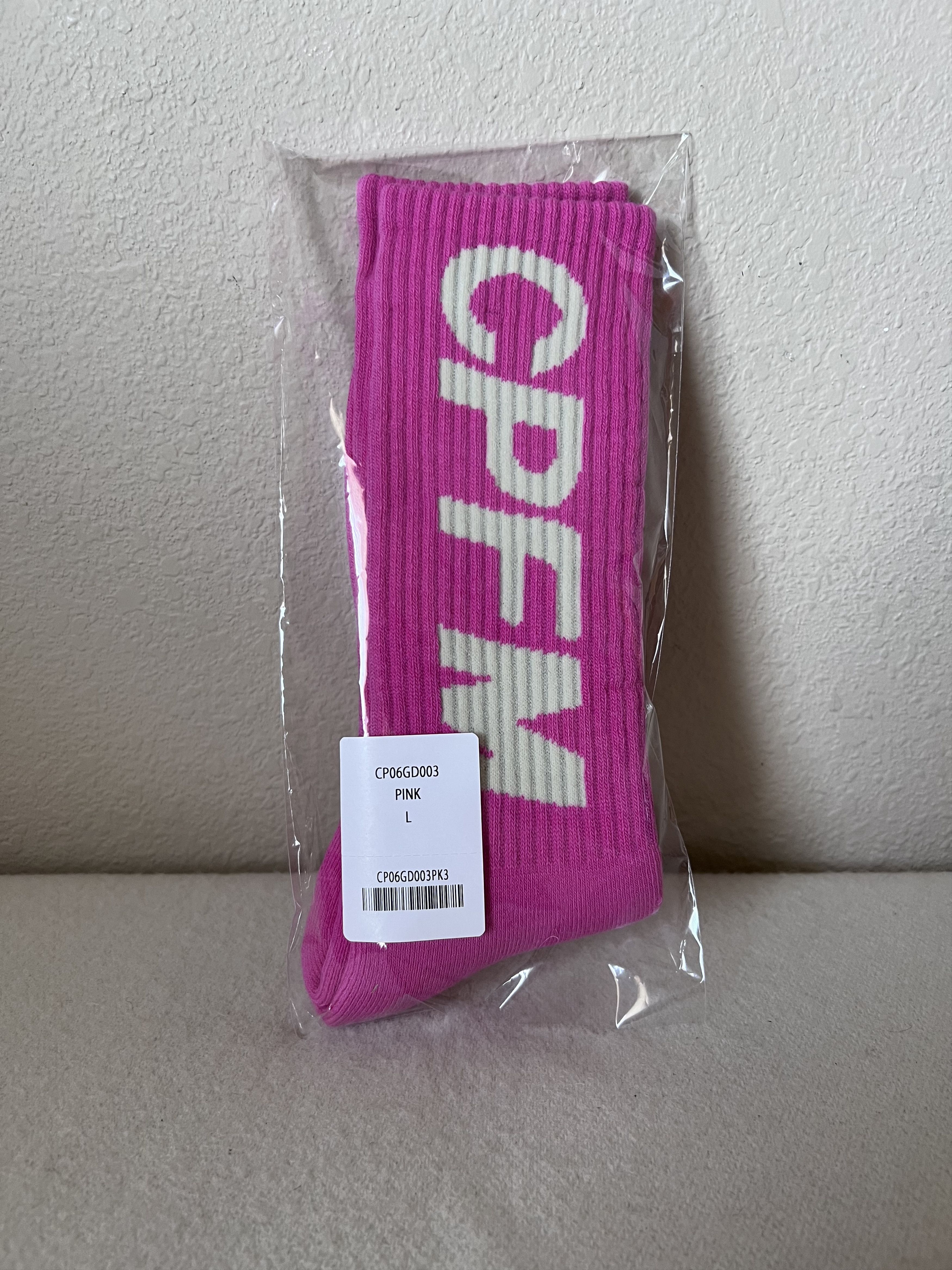 Cactus Plant Flea Market CPFM Tube Socks Pink Large | Grailed