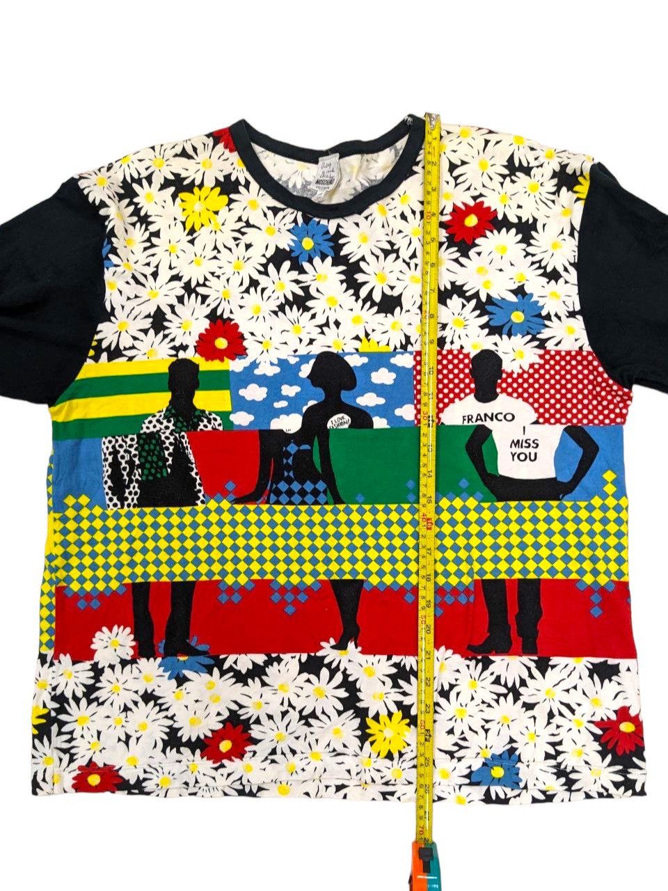 Moschino RARE 90s REWORKED ARTISANAL FRANCO MOSCHINO LONGSLEEVE T Size US L / EU 52-54 / 3 - 10 Thumbnail