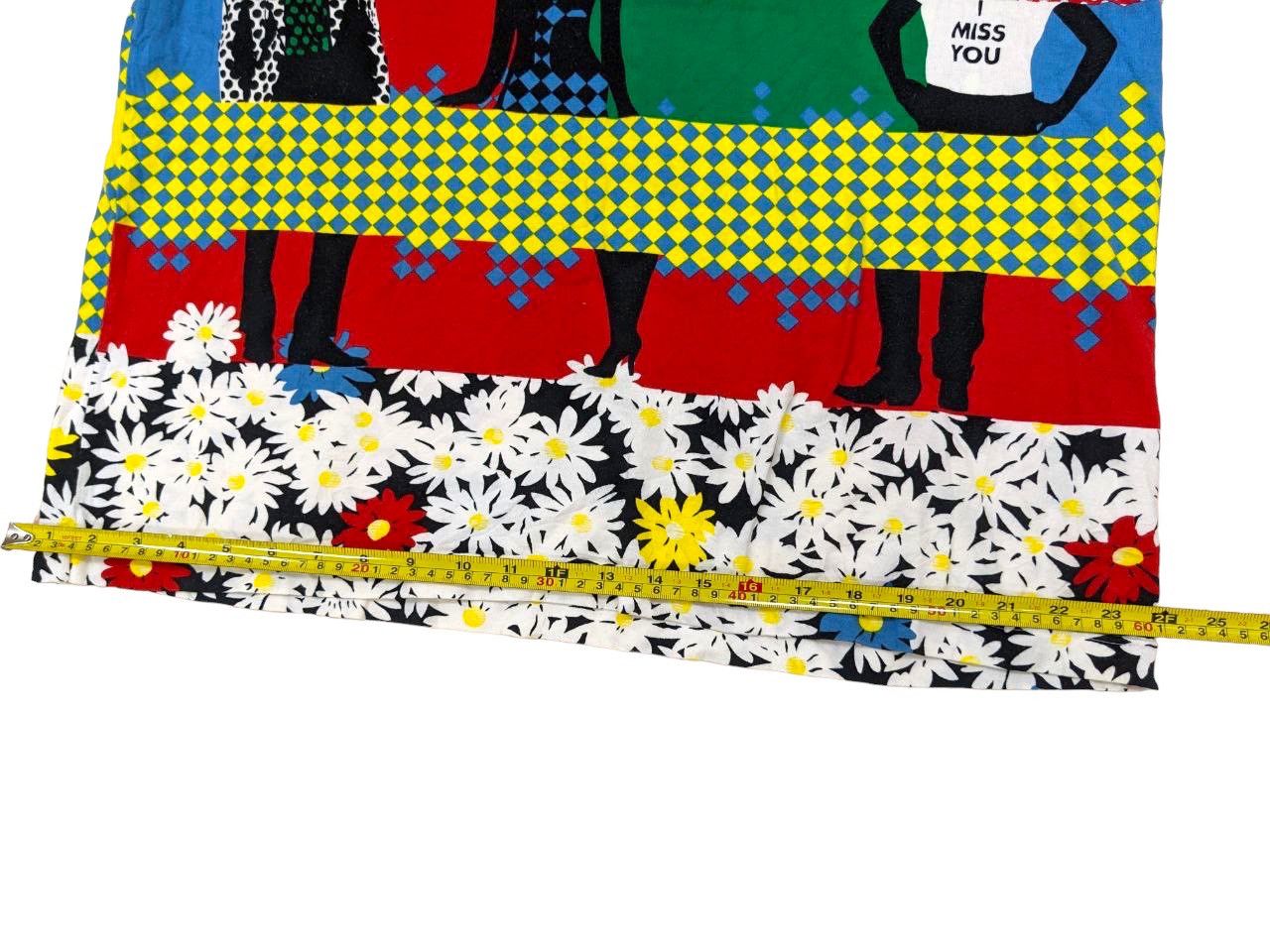 Moschino RARE 90s REWORKED ARTISANAL FRANCO MOSCHINO LONGSLEEVE T Size US L / EU 52-54 / 3 - 11 Thumbnail