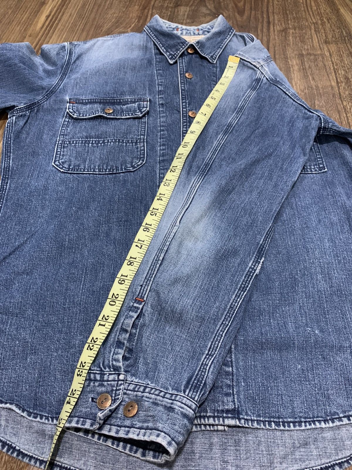 Avirex Avirex Workwear Denim Shirt State Fair Oklahoma Avirex Farm Size US M / EU 48-50 / 2 - 12 Thumbnail