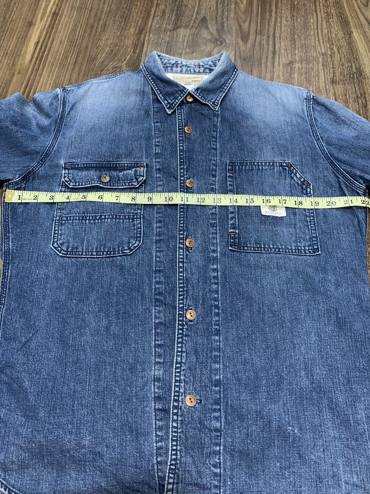 Avirex Avirex Workwear Denim Shirt State Fair Oklahoma Avirex Farm Size US M / EU 48-50 / 2 - 9 Thumbnail