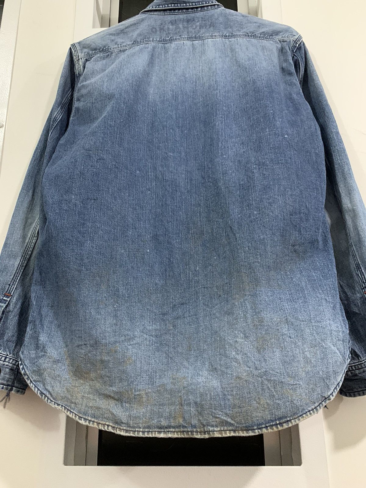 Avirex Avirex Workwear Denim Shirt State Fair Oklahoma Avirex Farm Size US M / EU 48-50 / 2 - 15 Thumbnail