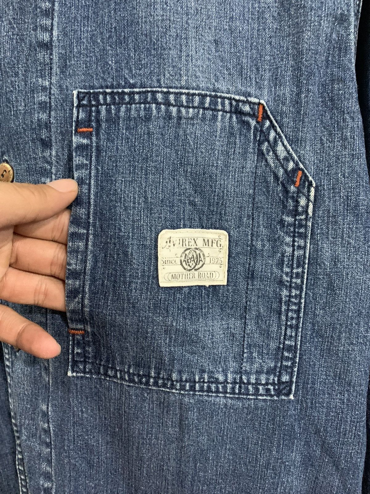 Avirex Avirex Workwear Denim Shirt State Fair Oklahoma Avirex Farm Size US M / EU 48-50 / 2 - 4 Thumbnail