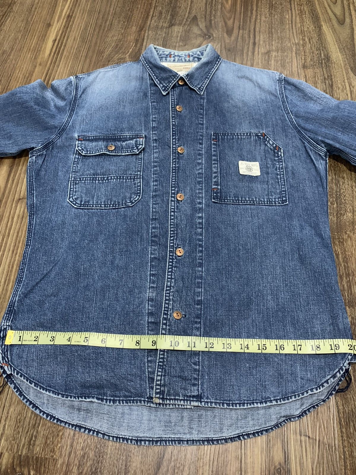 Avirex Avirex Workwear Denim Shirt State Fair Oklahoma Avirex Farm Size US M / EU 48-50 / 2 - 11 Thumbnail