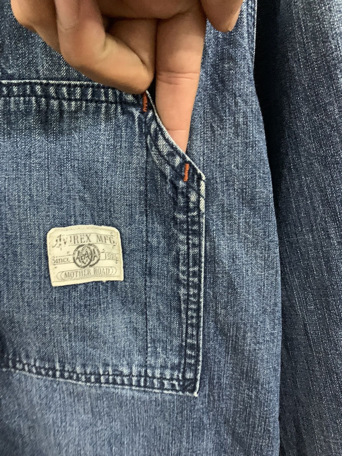Avirex Avirex Workwear Denim Shirt State Fair Oklahoma Avirex Farm Size US M / EU 48-50 / 2 - 5 Thumbnail