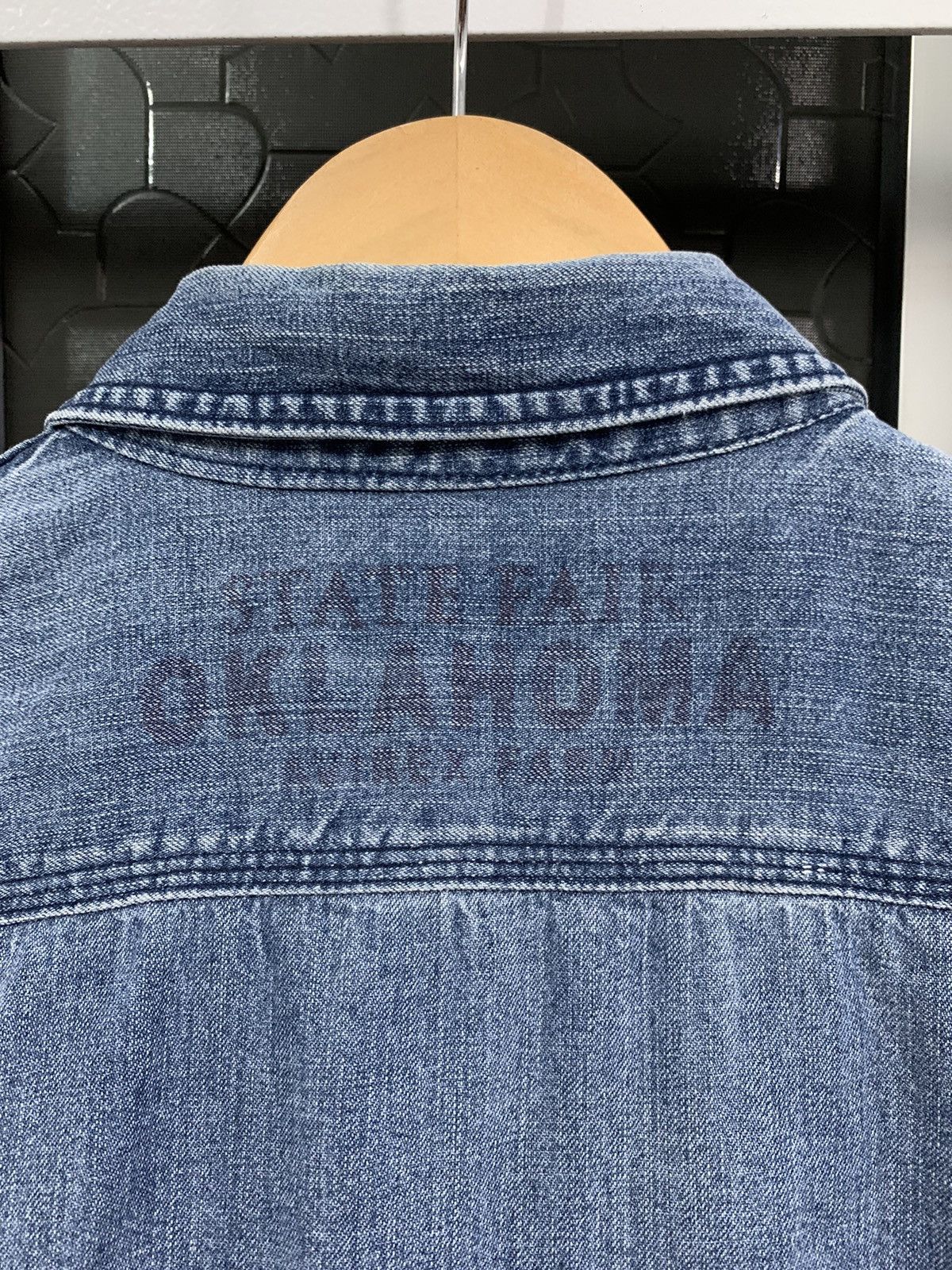 Avirex Avirex Workwear Denim Shirt State Fair Oklahoma Avirex Farm Size US M / EU 48-50 / 2 - 8 Thumbnail