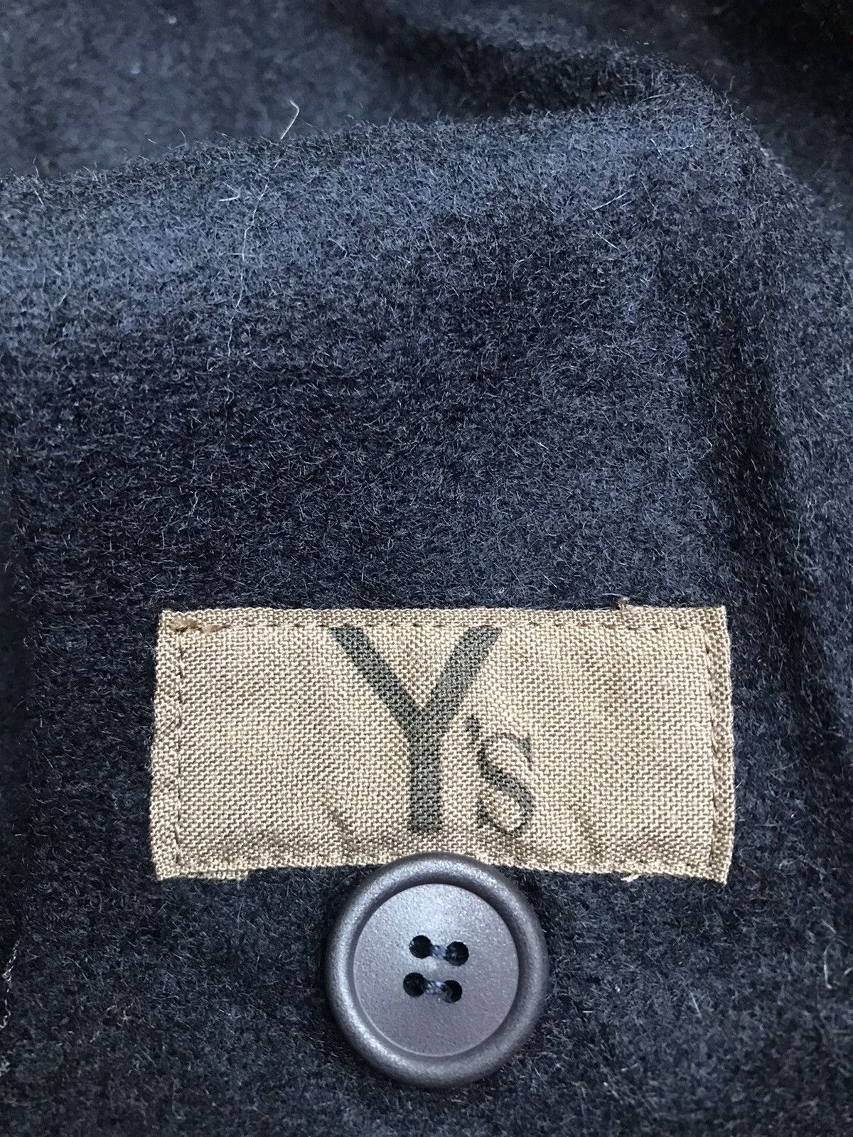 Y's × Yohji Yamamoto Vintage 80s Ys by Yohji Yamamoto Wool oversize Coat Size US L / EU 52-54 / 3 - 3 Thumbnail