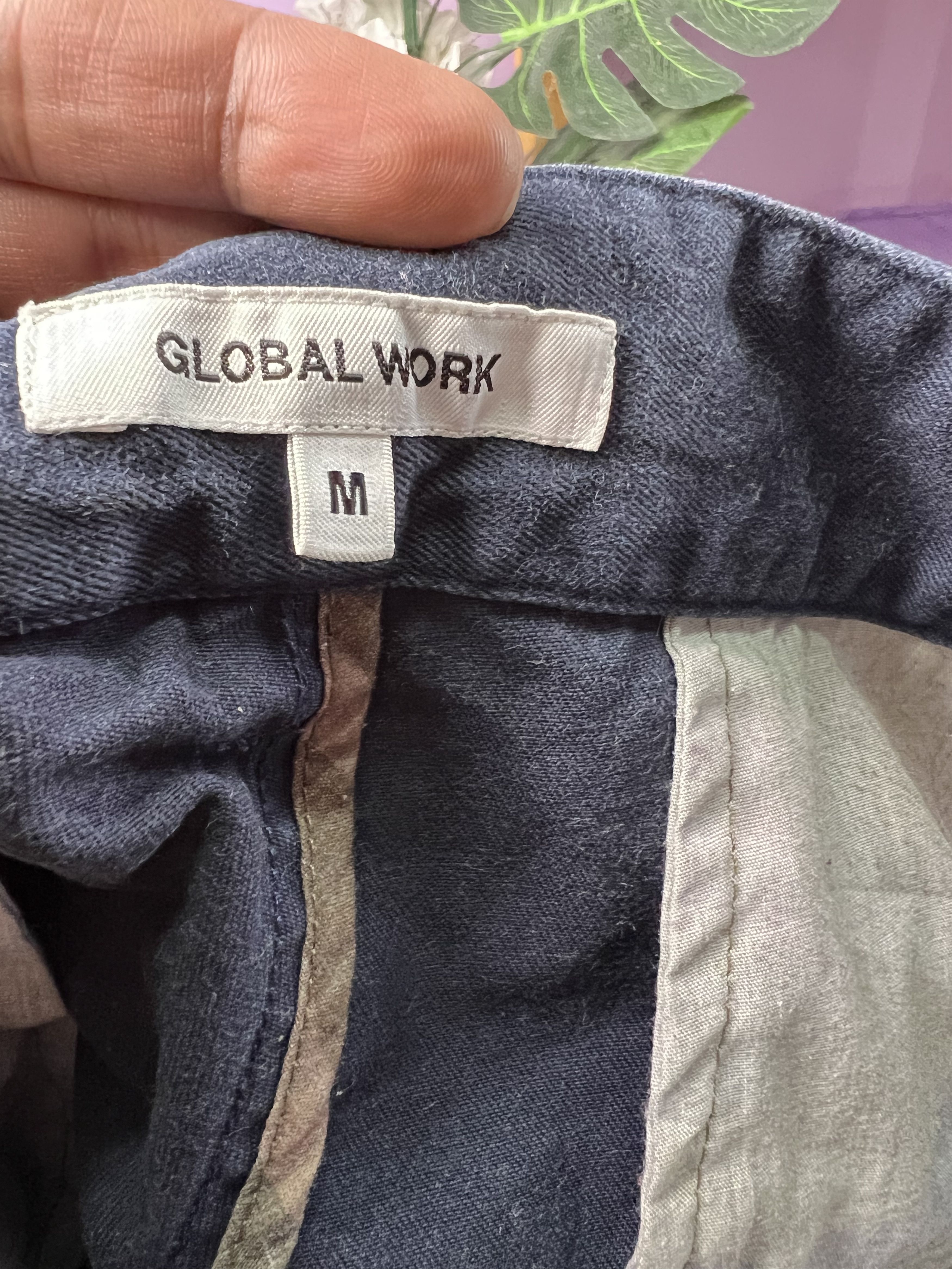 Global Work 🔥Global Work Khaki Cotton Pants Size US 32 / EU 48 - 14 Thumbnail
