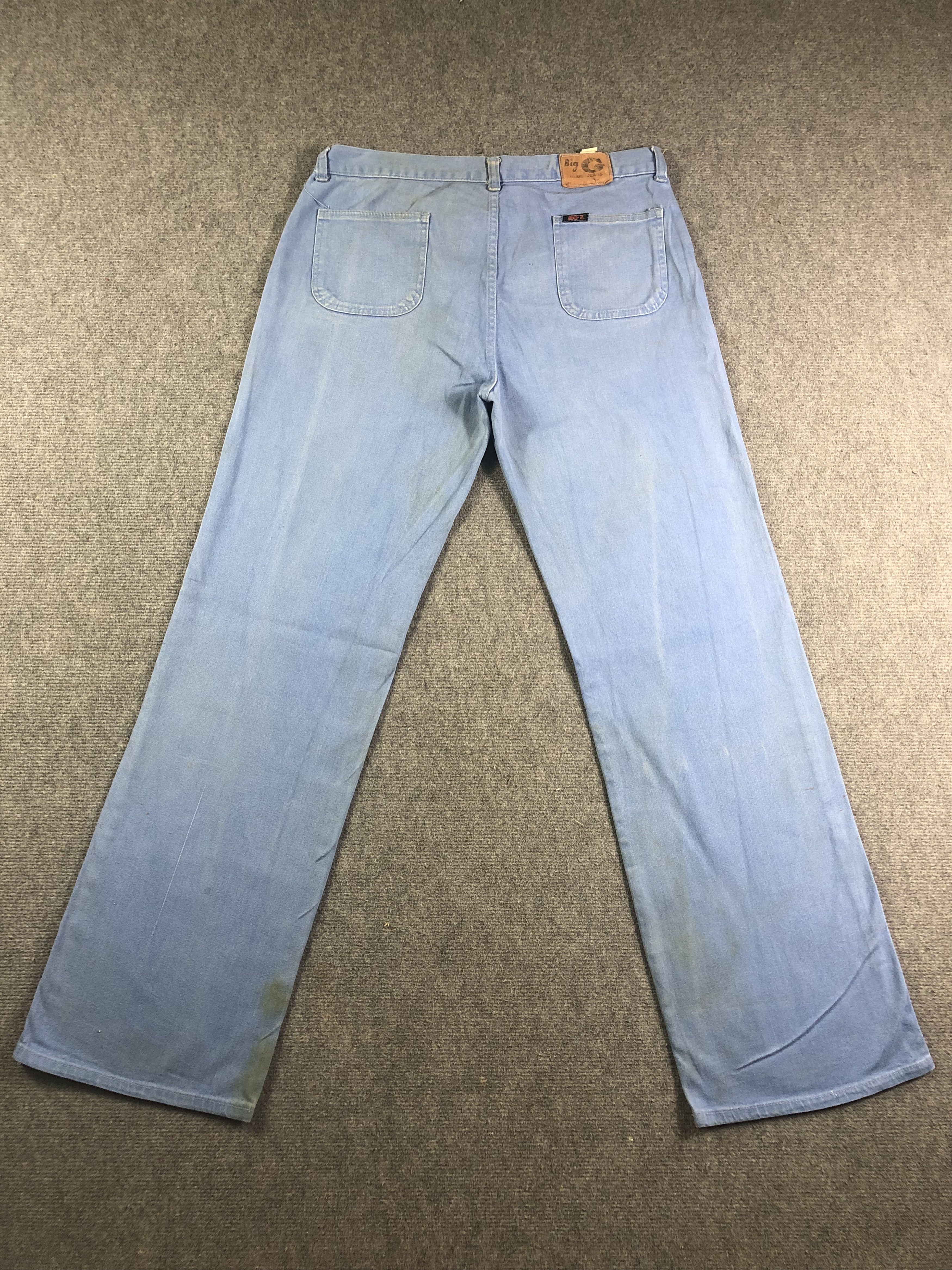 Other Big G Blue Jeans 34x32.5 Size US 34 / EU 50 - 15 Thumbnail