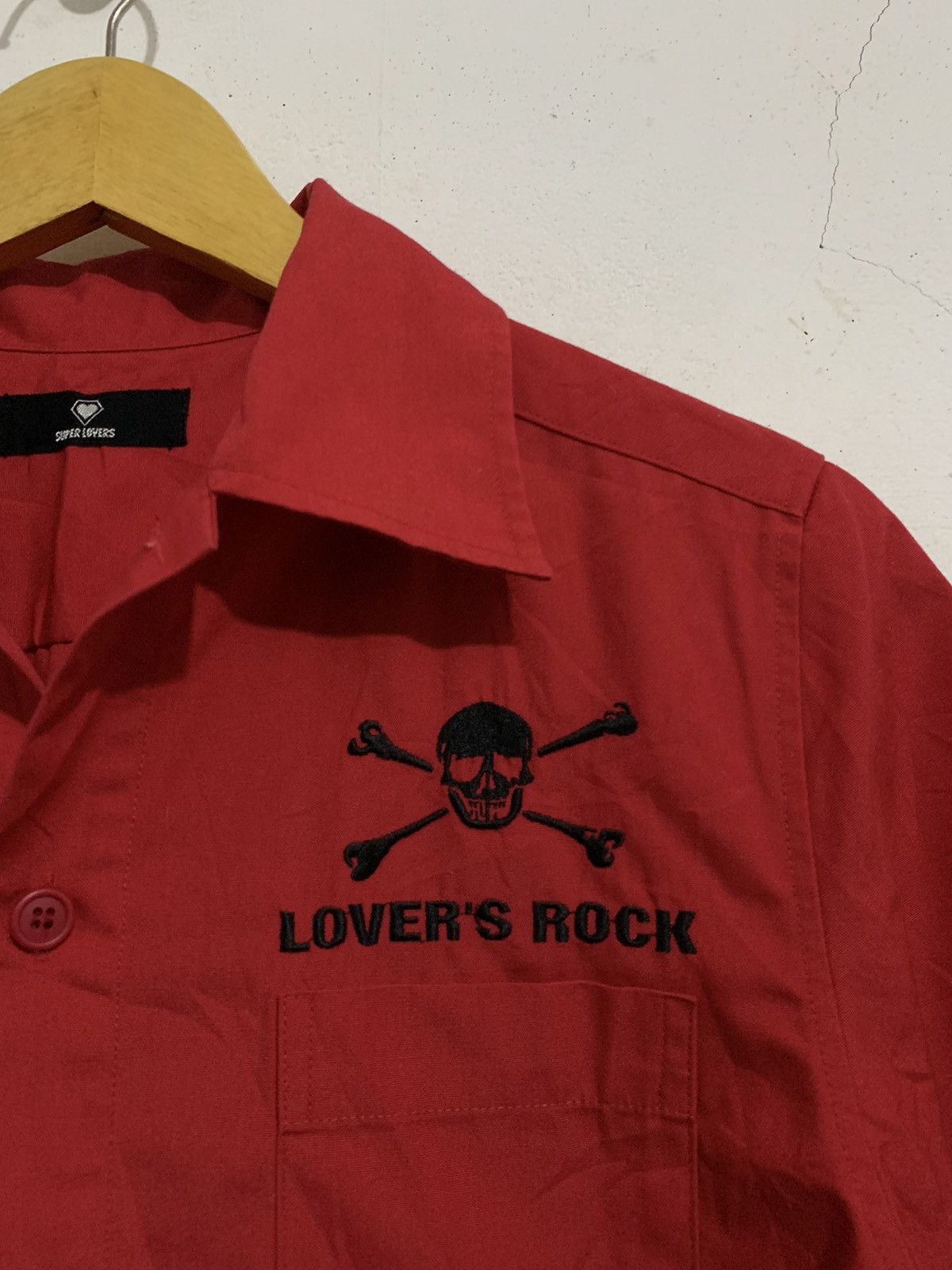 Japanese Brand 🖤BLACFRIDAY🖤Bowling shirt lovers rock mastermind skull Size US S / EU 44-46 / 1 - 3 Thumbnail