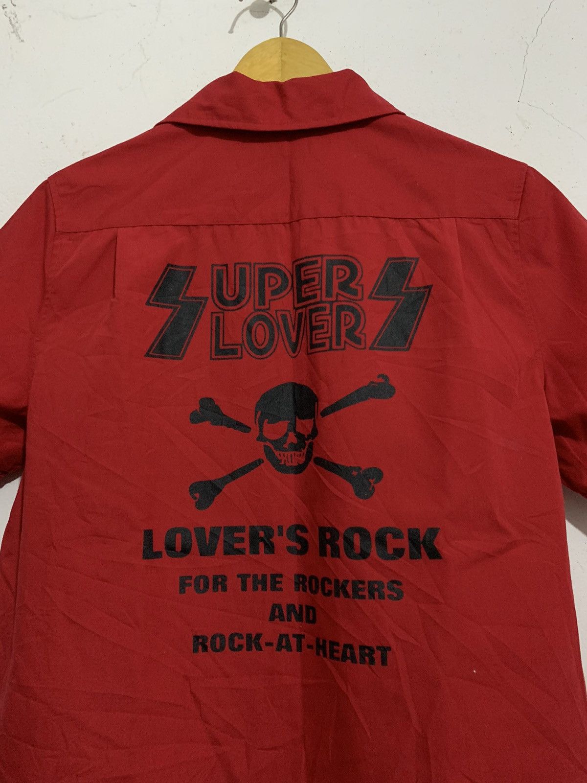 Japanese Brand 🖤BLACFRIDAY🖤Bowling shirt lovers rock mastermind skull Size US S / EU 44-46 / 1 - 4 Thumbnail