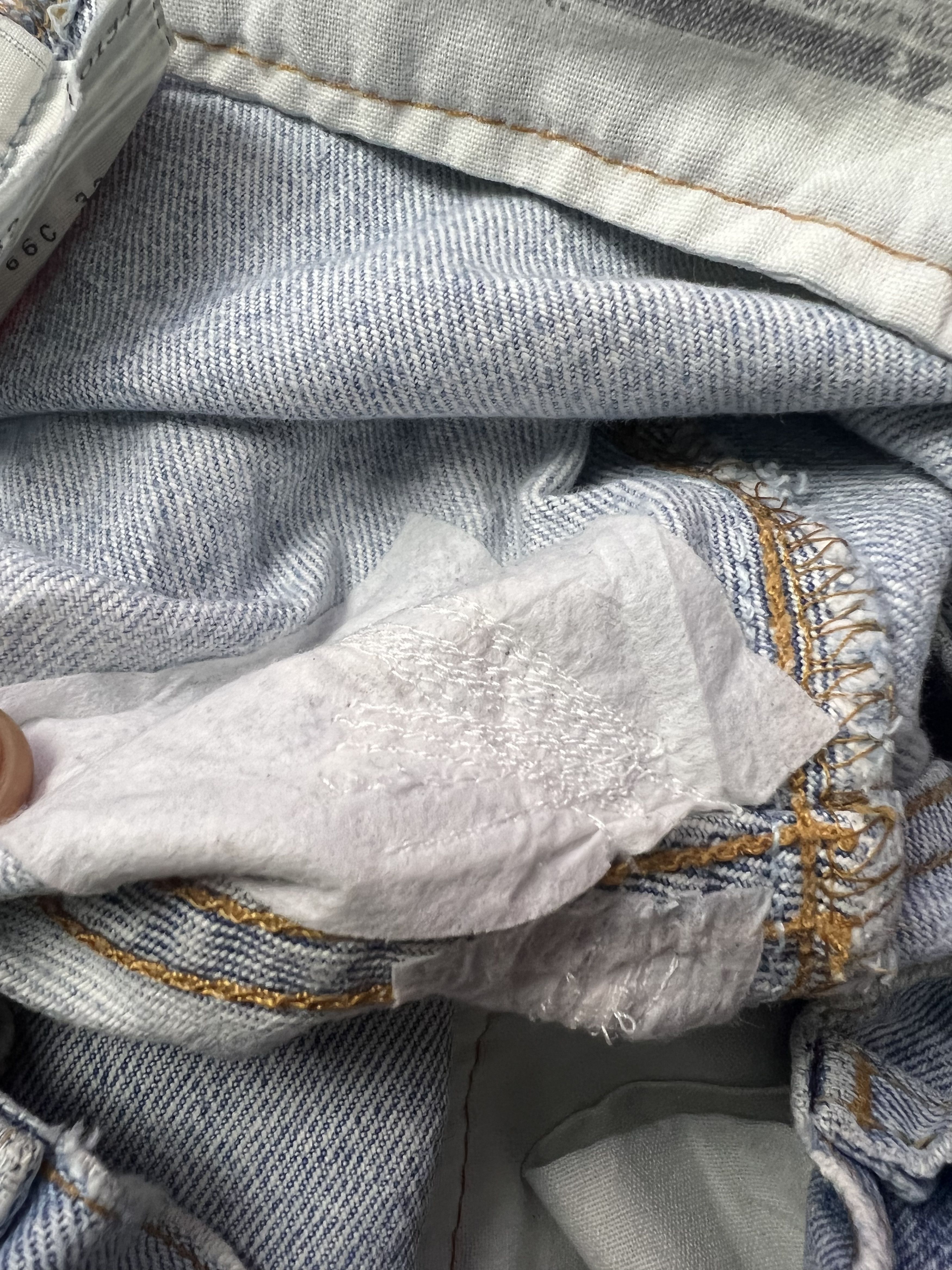 Levi's 🔥Distressed Vintage Levi’s 501 Cropped Denim Size US 34 / EU 50 - 12 Thumbnail