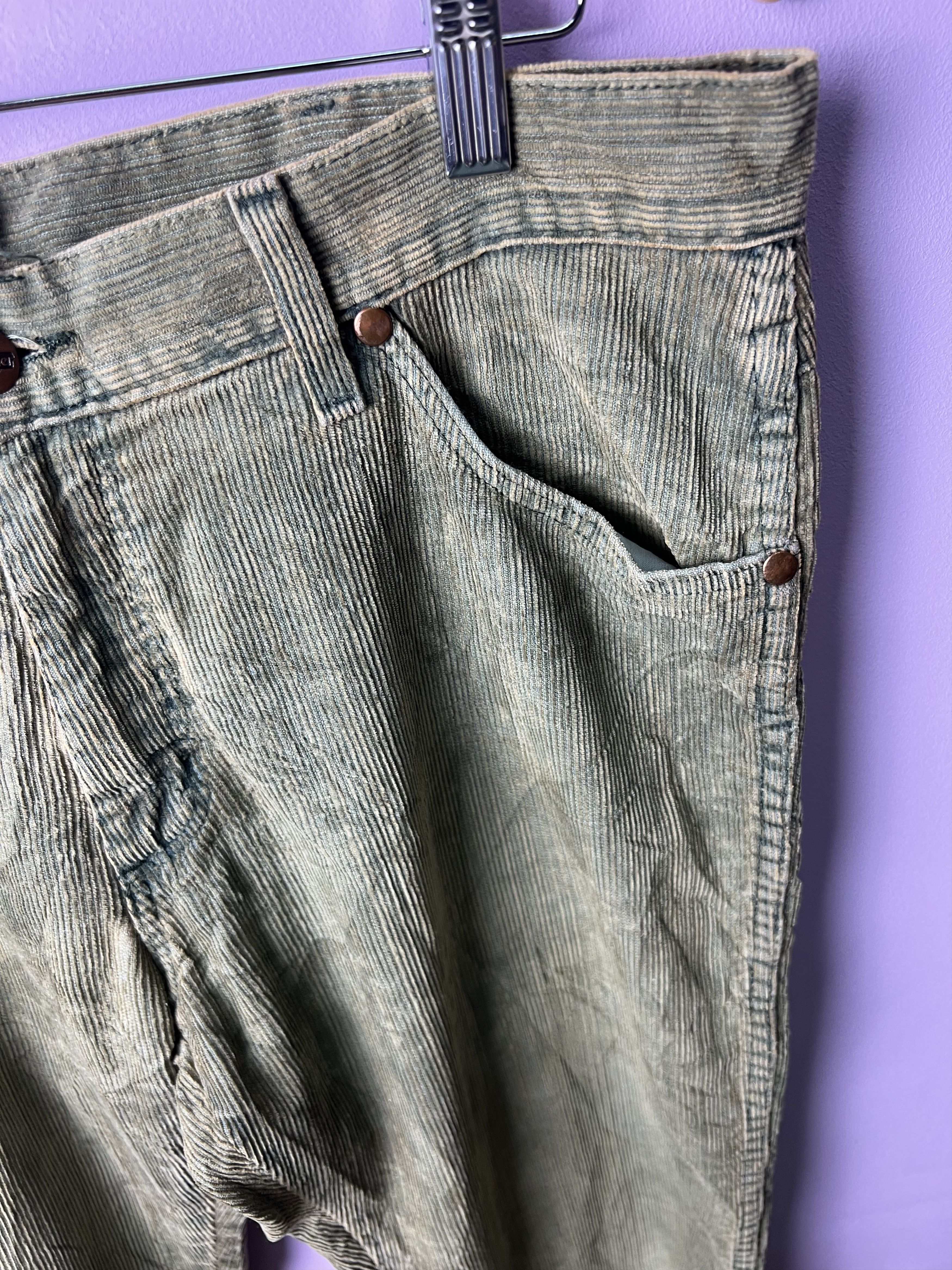 Wrangler 🔥Vintage Wrangler Corduroy Denim Size US 34 / EU 50 - 7 Thumbnail