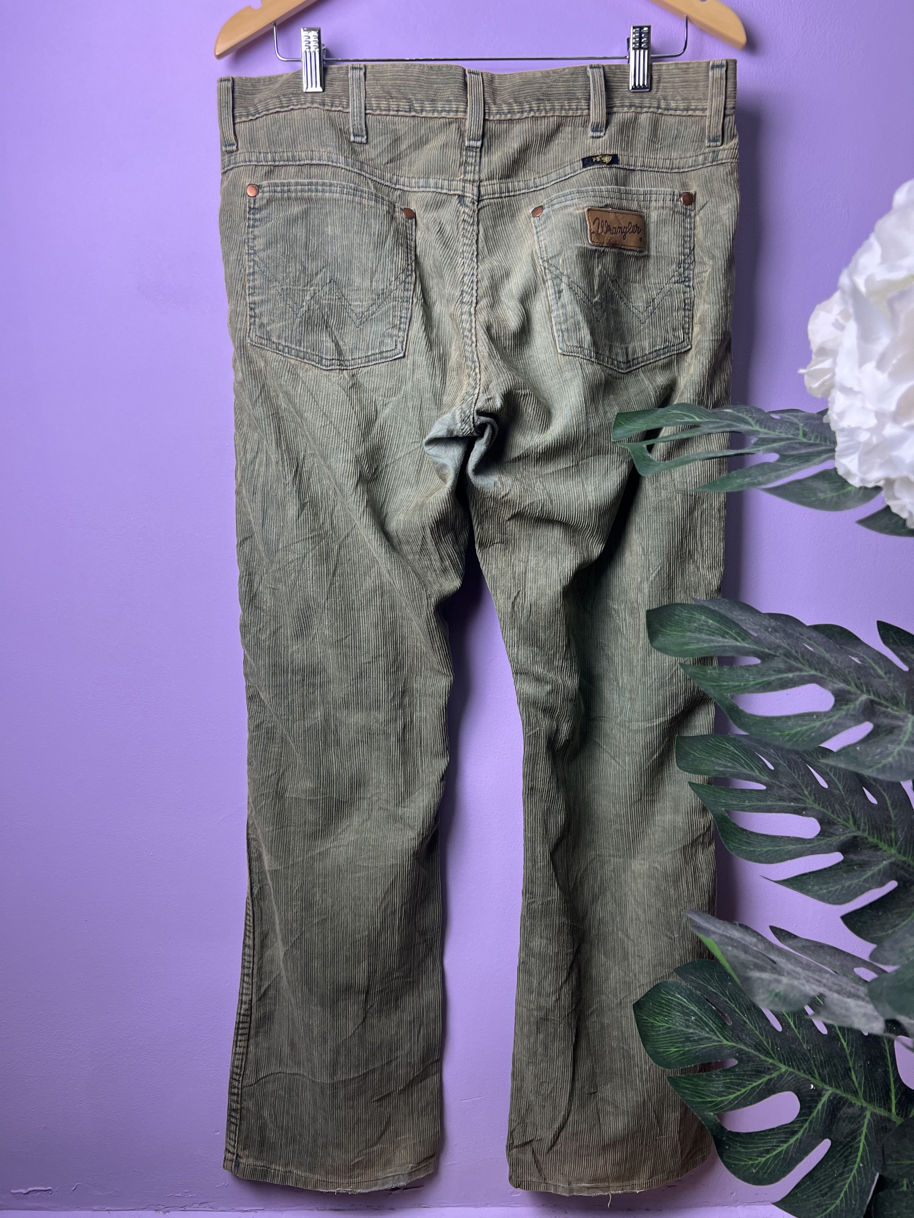 Wrangler 🔥Vintage Wrangler Corduroy Denim Size US 34 / EU 50 - 3 Thumbnail