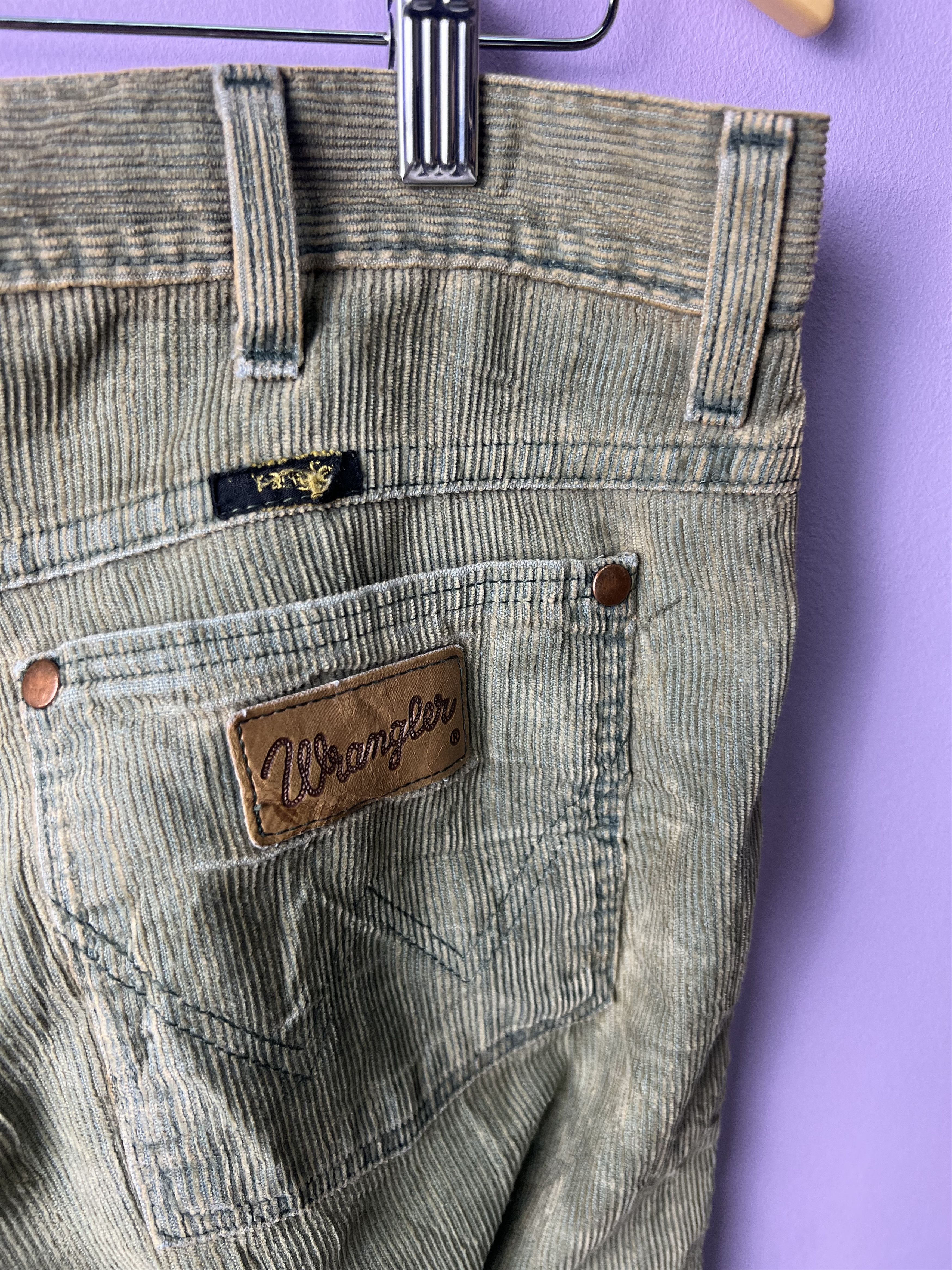 Wrangler 🔥Vintage Wrangler Corduroy Denim Size US 34 / EU 50 - 12 Thumbnail