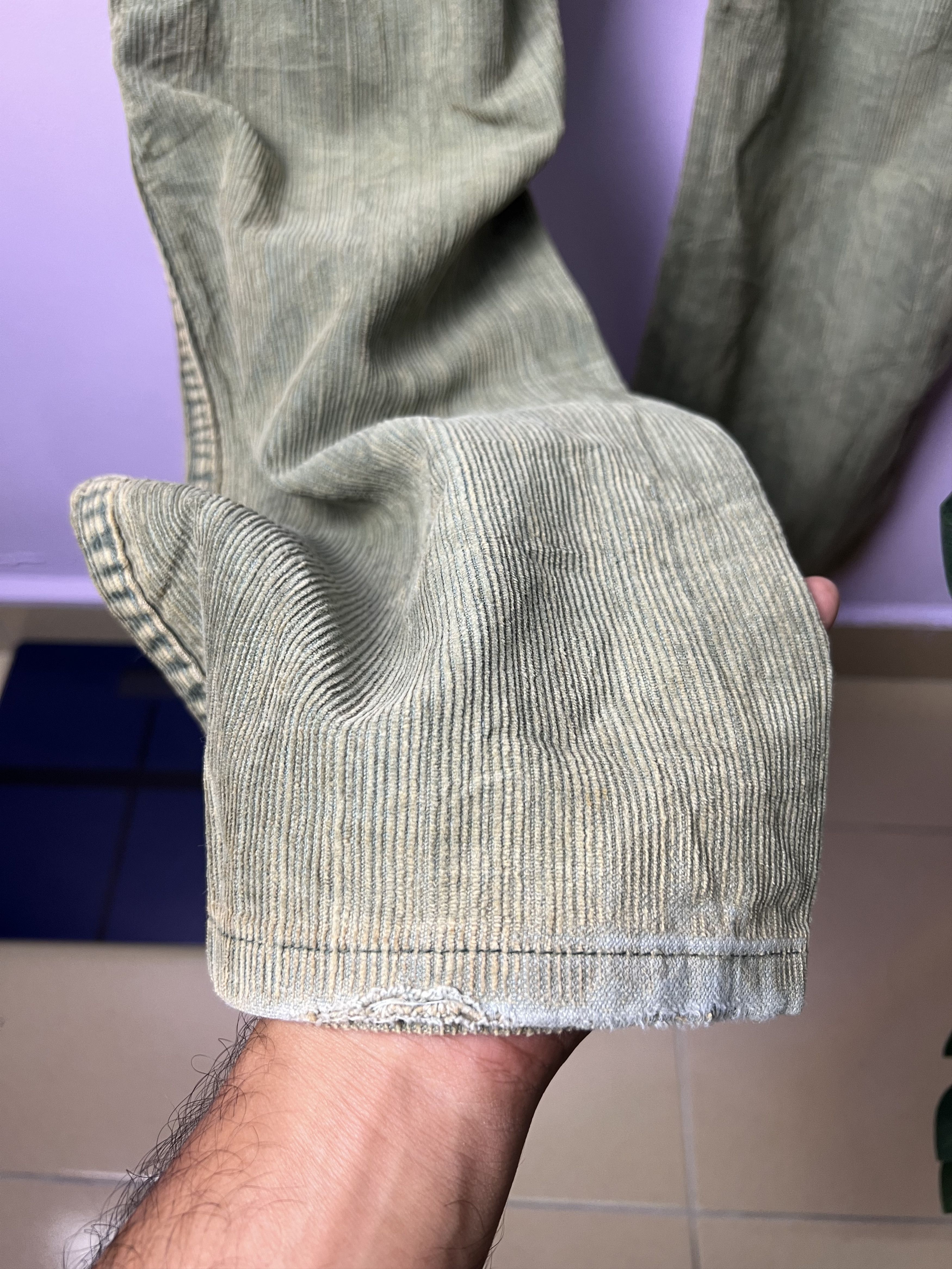 Wrangler 🔥Vintage Wrangler Corduroy Denim Size US 34 / EU 50 - 15 Thumbnail