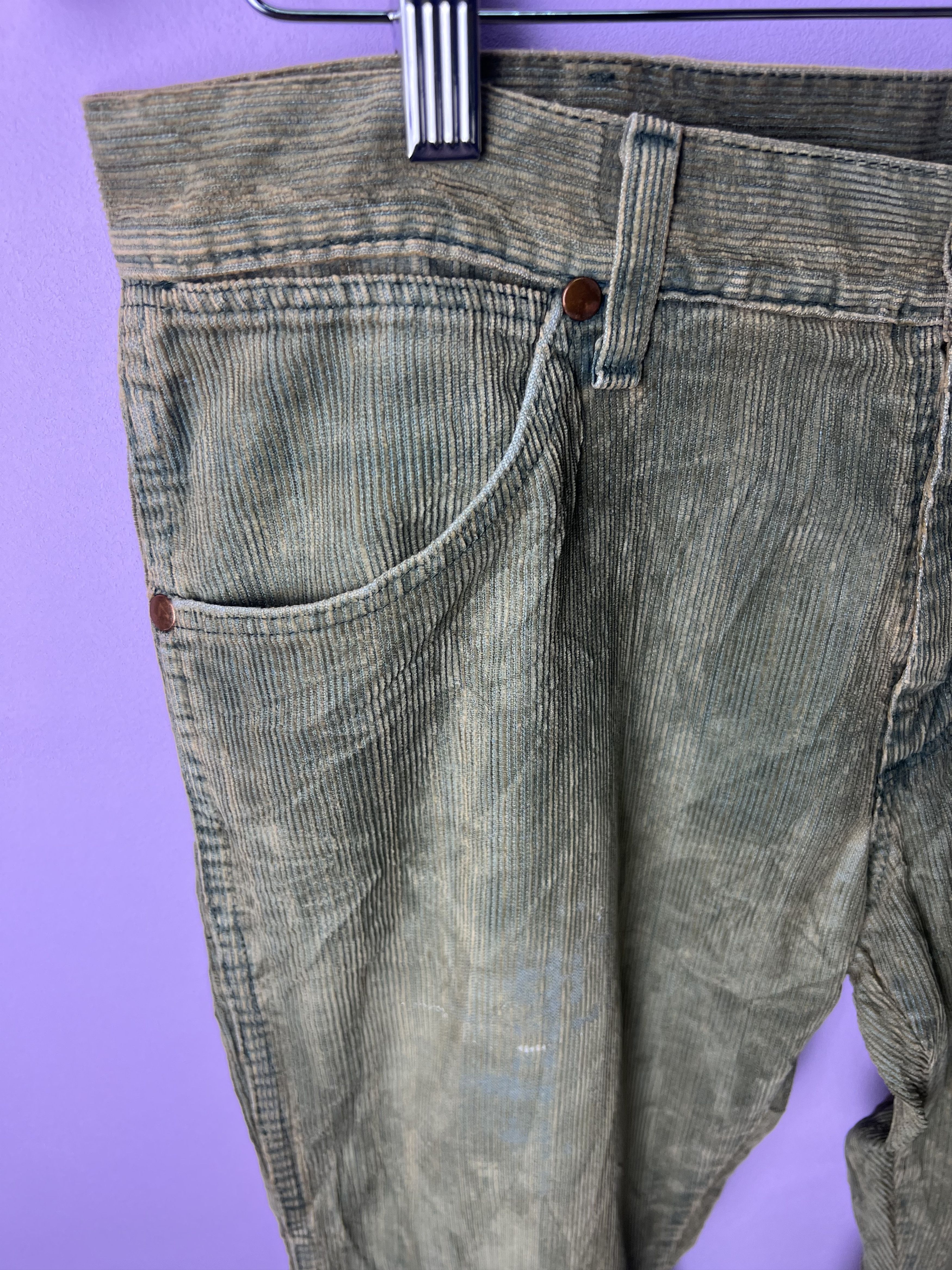 Wrangler 🔥Vintage Wrangler Corduroy Denim Size US 34 / EU 50 - 6 Thumbnail