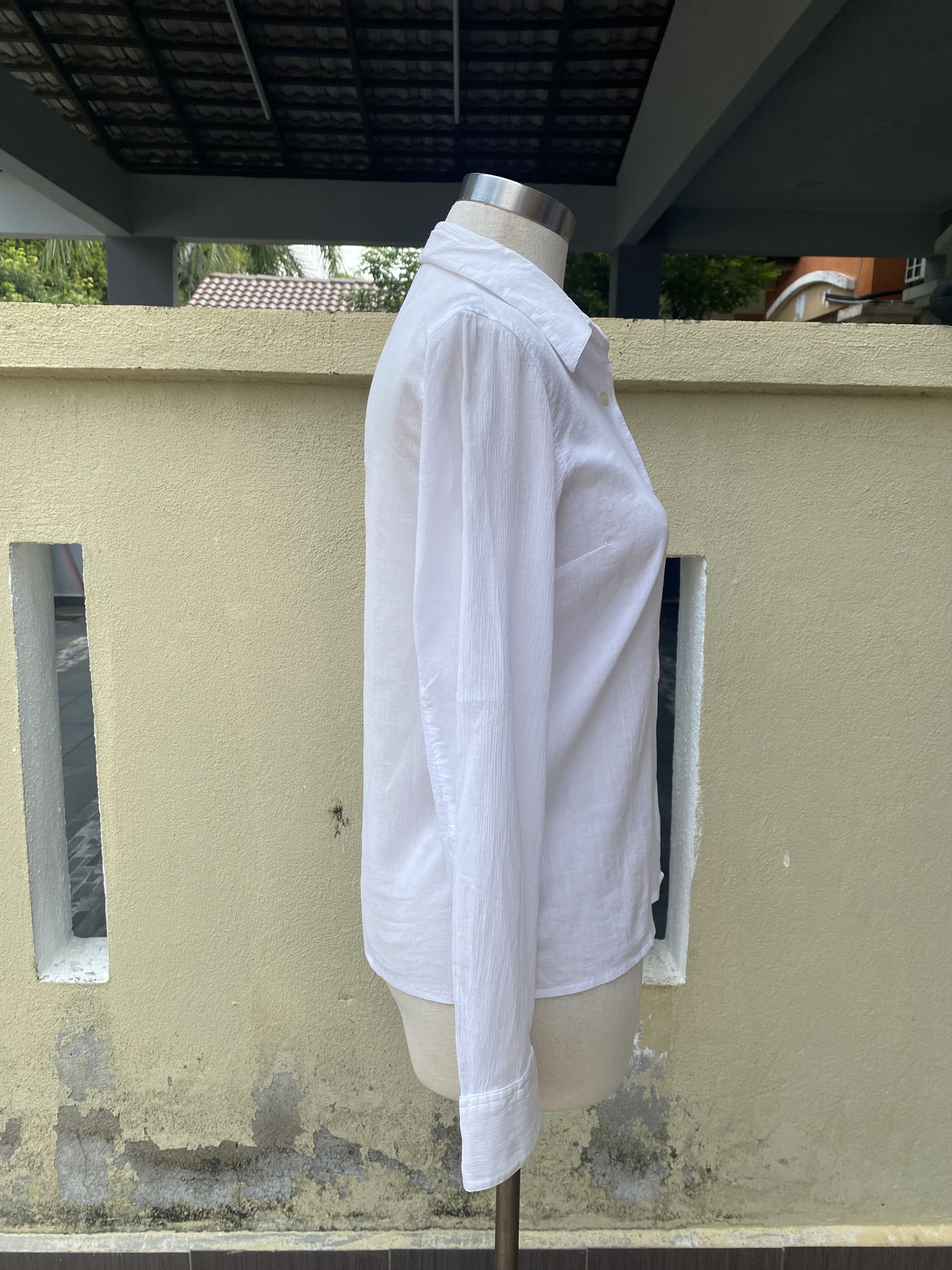 agnes b. vintage agnes b white top Size S / US 4 / IT 40 - 5 Thumbnail