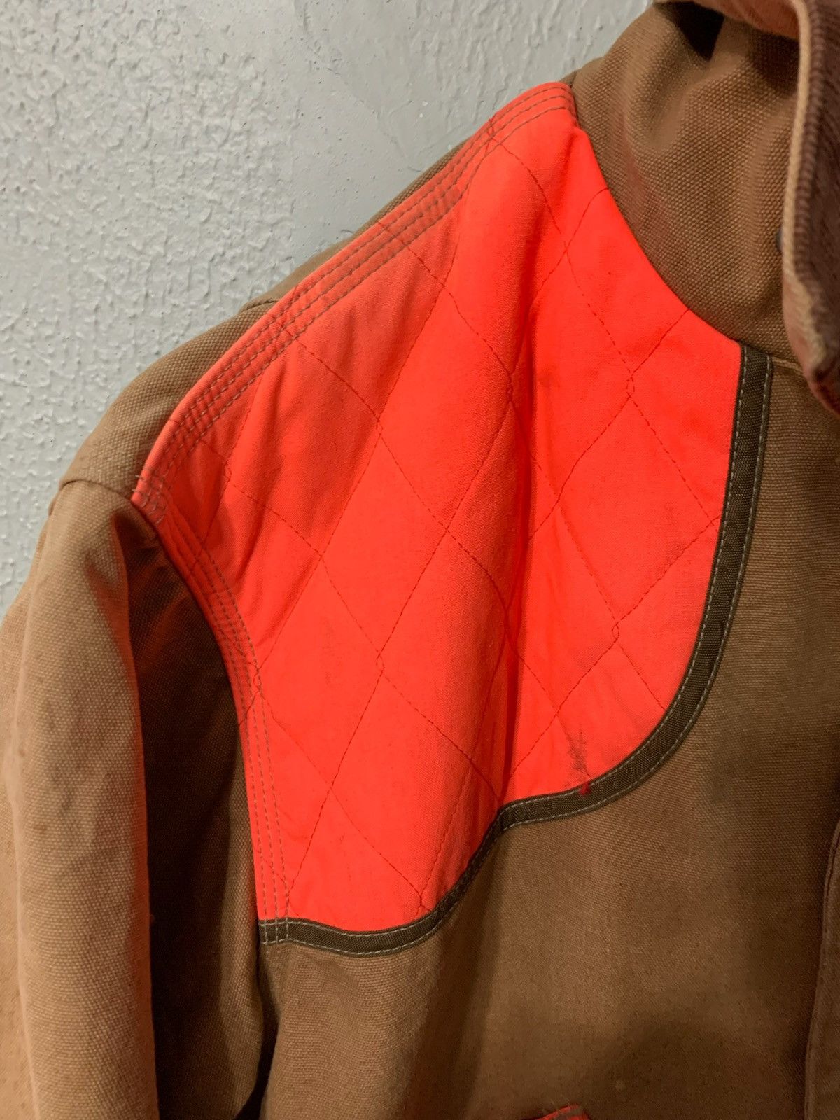 Carhartt × Vintage Vintage Carhartt Rare Hi-Vis Chore Jacket Size US XXL / EU 58 / 5 - 3 Thumbnail
