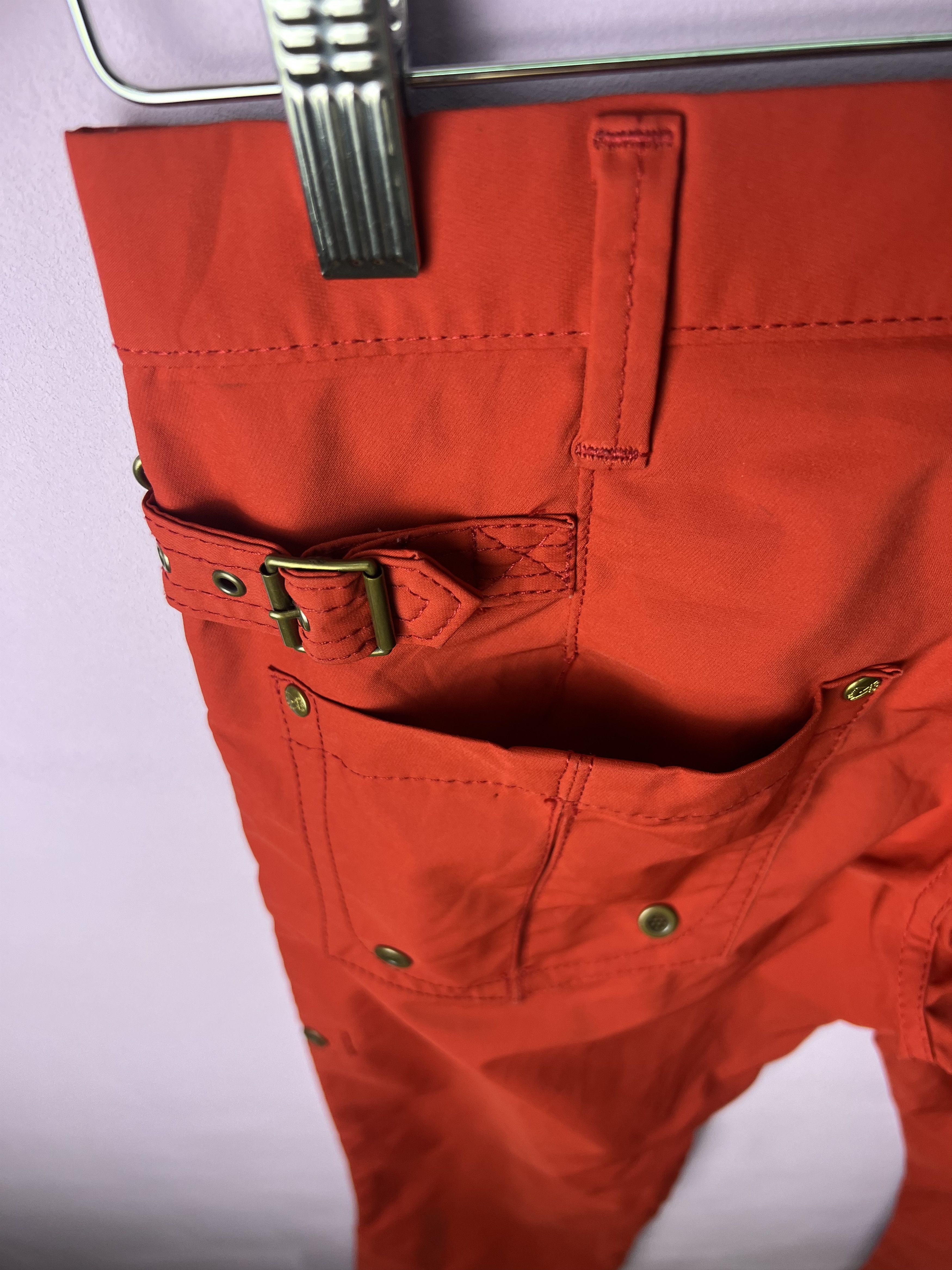 Edwin 🔥Red Edwin Golf Light Bondage Cargo Pants Size US 31 - 12 Thumbnail