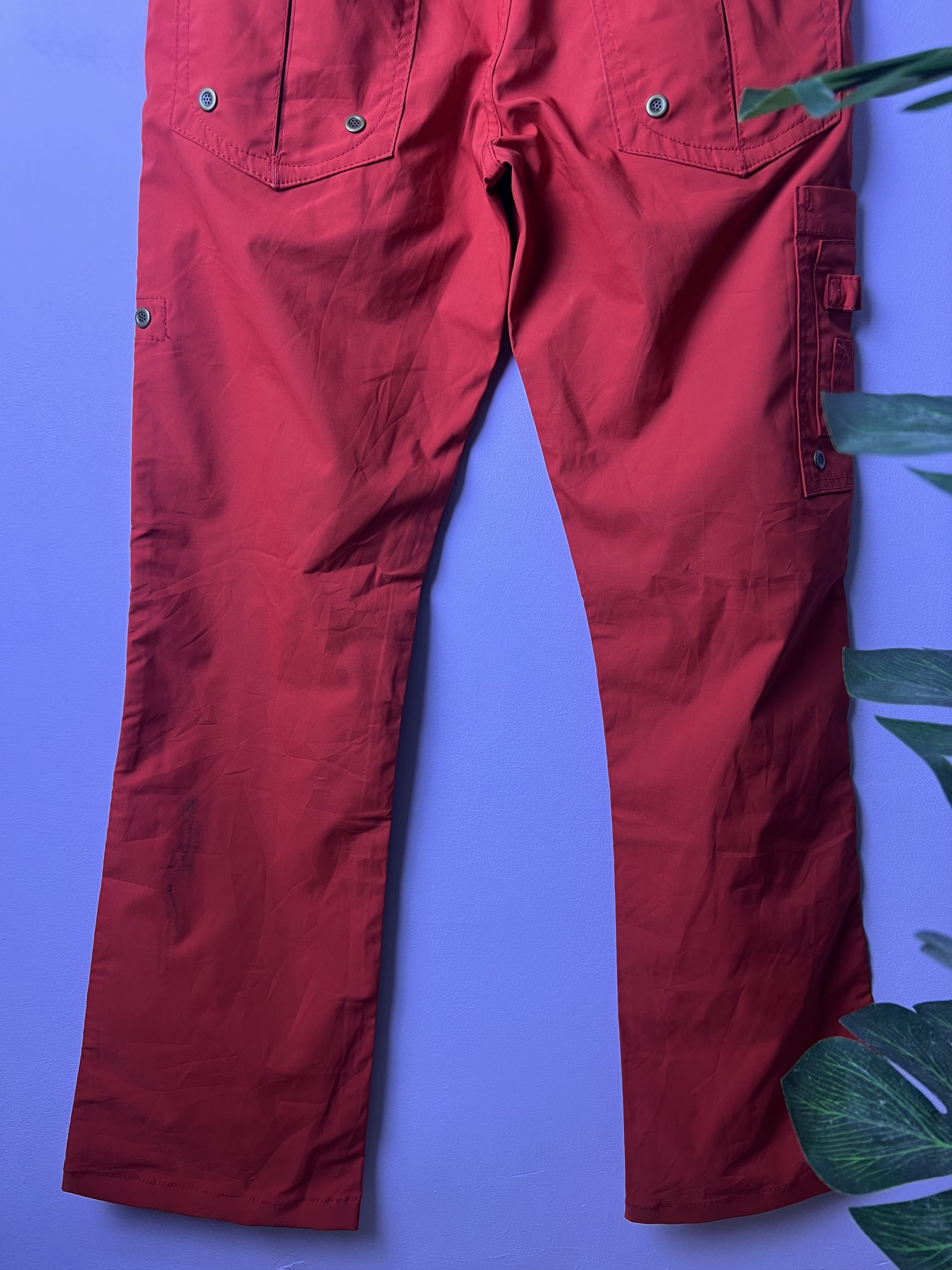 Edwin 🔥Red Edwin Golf Light Bondage Cargo Pants Size US 31 - 10 Thumbnail