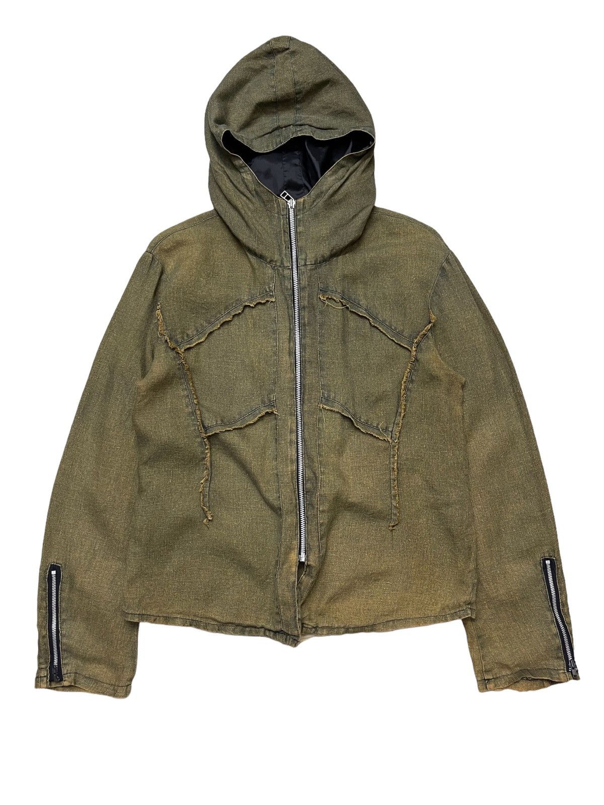 Yasuyuki Ishii Yasuyuki ishii Hooded Dyed Jacket Size US M / EU 48-50 / 2 - 4 Thumbnail